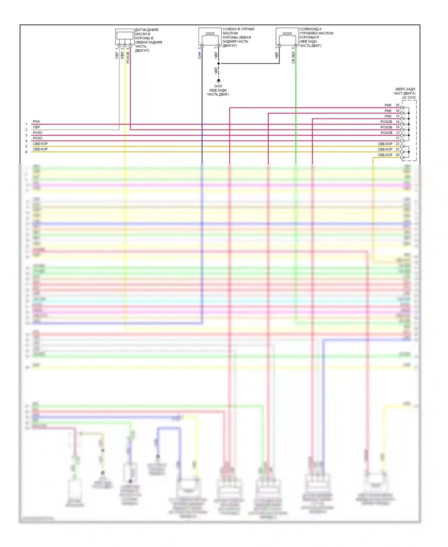 Двигатель — Электросхема двигатель 1.5л гибрид, электросхема органов управления двигателем — Электросхема двигатель 1.5л гибрид, электросхема органов управления двигателем (4 из 6). Acura ILX I (2012-2015)