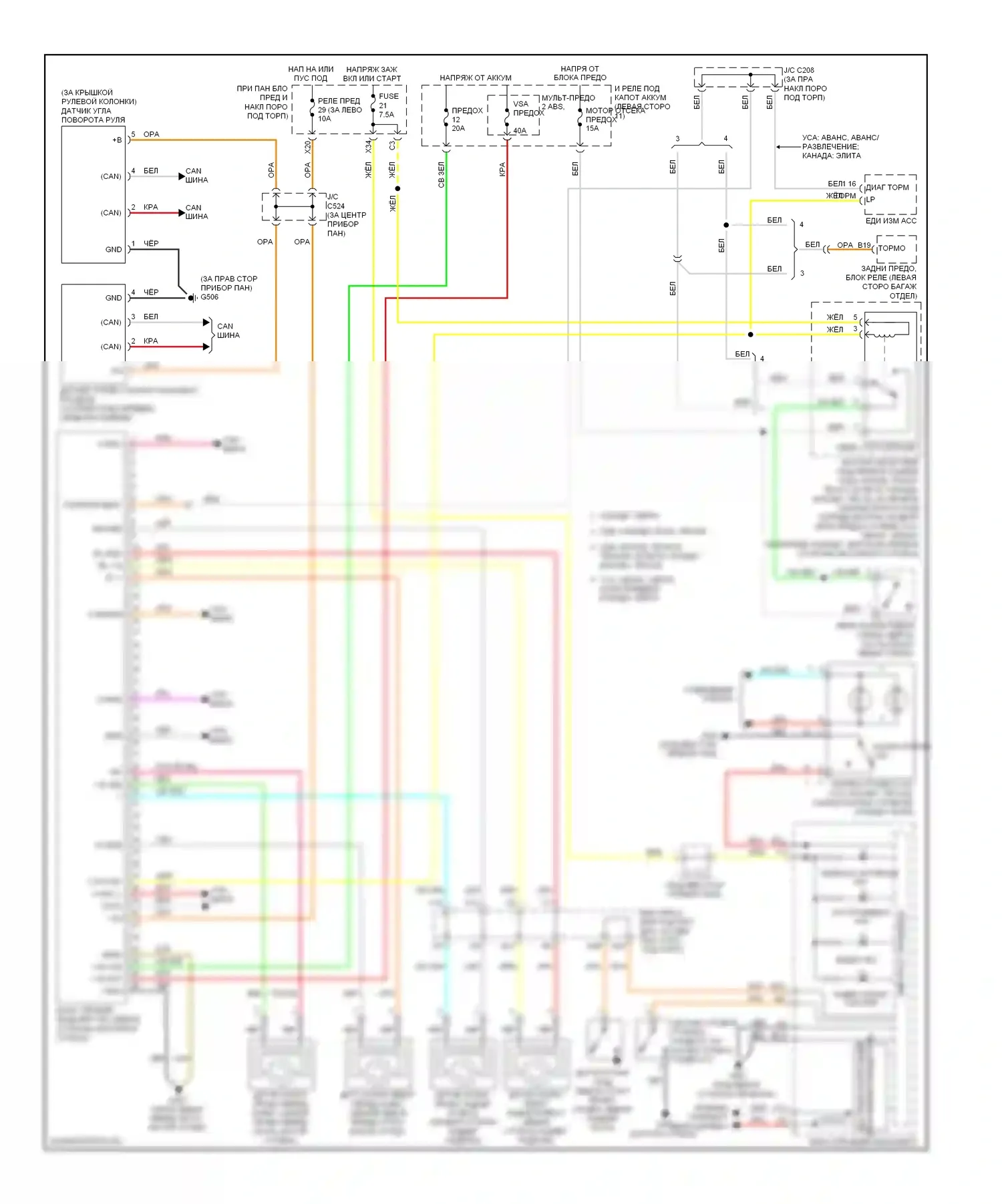 Антиблокировочная система abs — Антиблокировочная система abs электросхема — Антиблокировочная система abs электросхема. Acura MDX II рестайлинг (2010-2013)