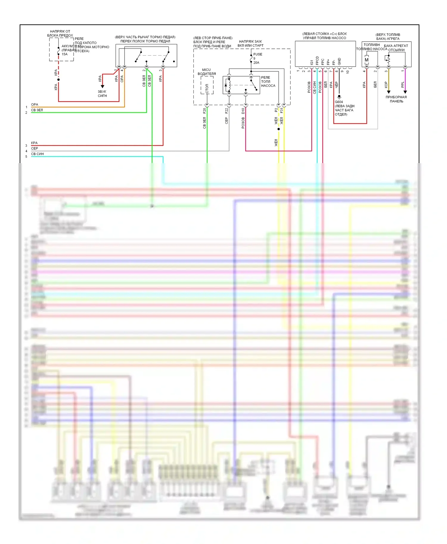Двигатель — Электросхема двигателя 3.7л — Электросхема двигателя 3.7л (2 из 6). Acura ZDX I (2009-2013)
