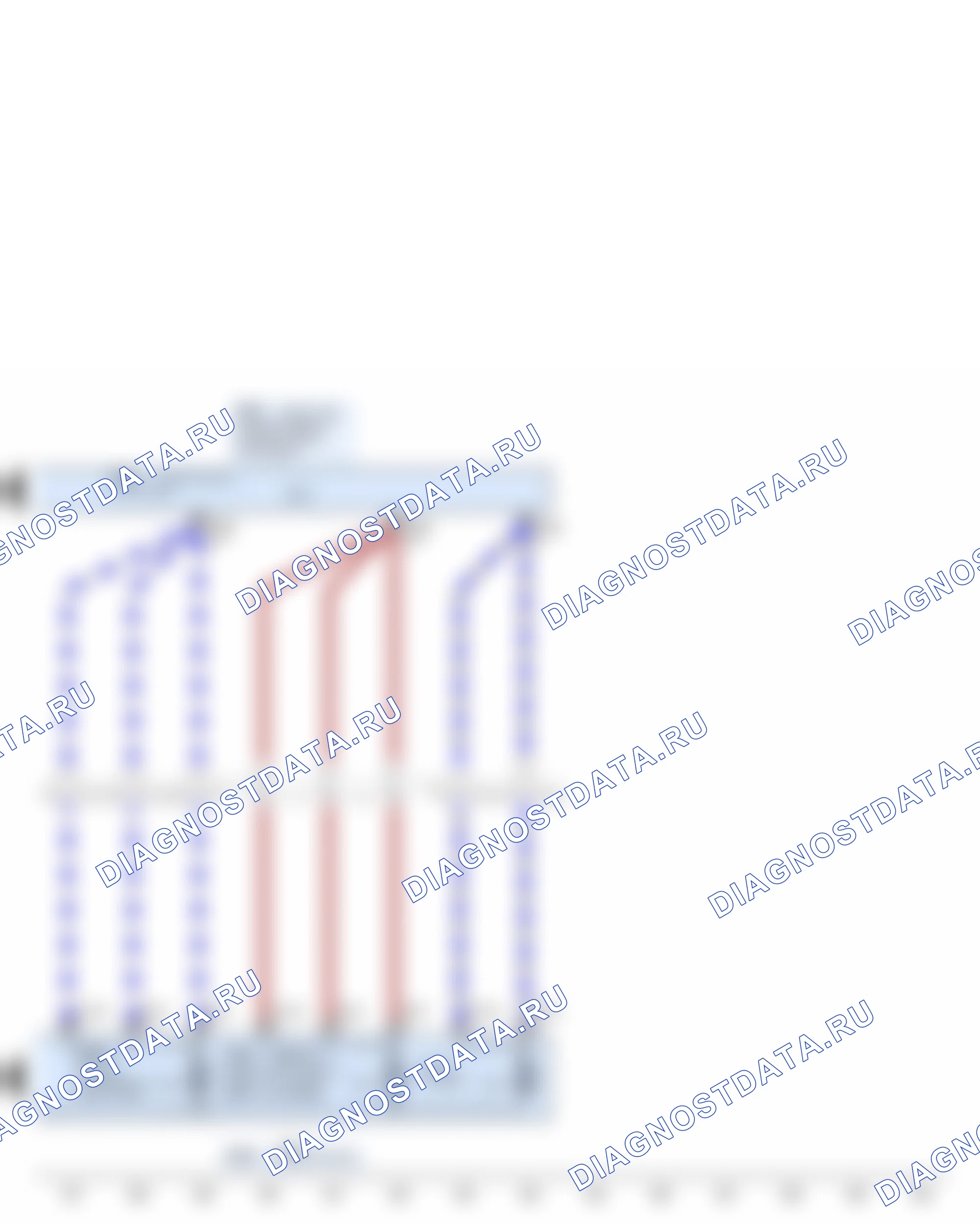 Система «Комфорт» (замки, стёкла, зеркала, люк) — Привод центрального замка задней двери со стороны переднего пассажира, 2013 — Привод центрального замка задней двери со стороны переднего пассажира, 2013, Схема 6 из 6. Audi A3 8V (2012-2016)