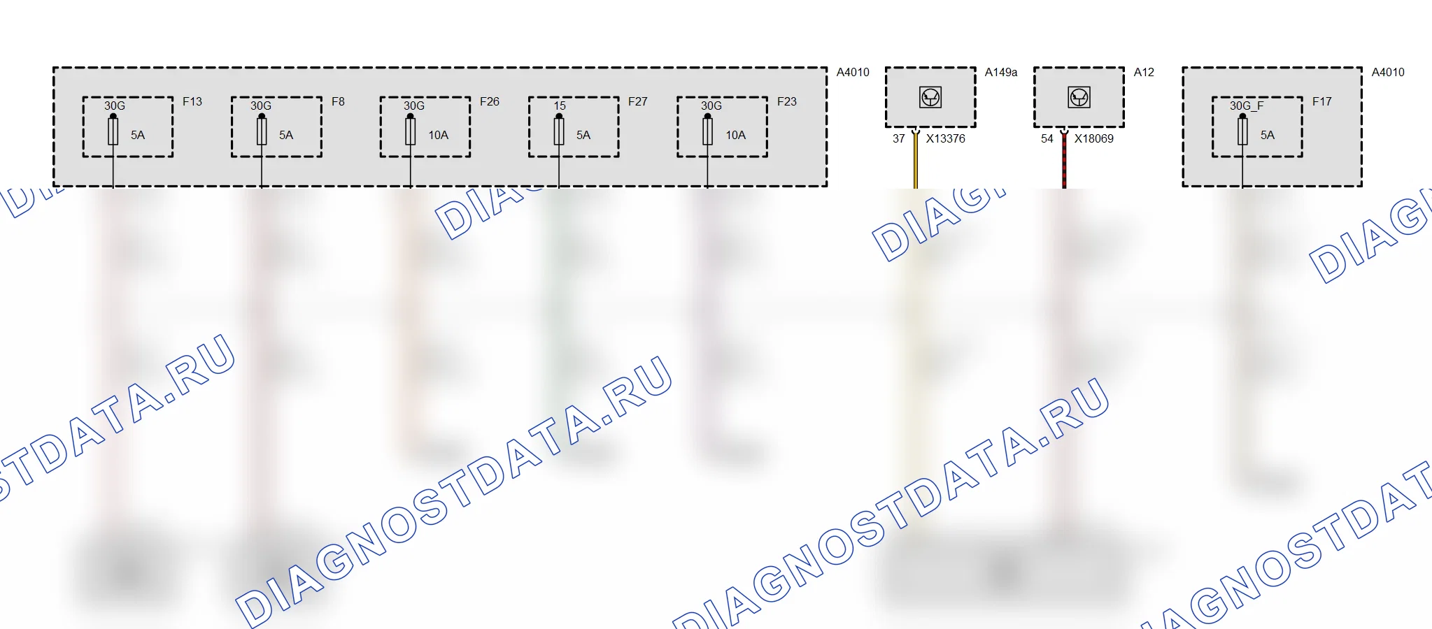 Соединители начиная с X9... — Разъем X9331 (1-я серия_E81/E87 начиная с 2006_03) — Разъем X9331 (1-я серия_E81/E87 начиная с 2006_03). BMW 1 серия E81/E82/E87/E88 рестайлинг (2007-2011)