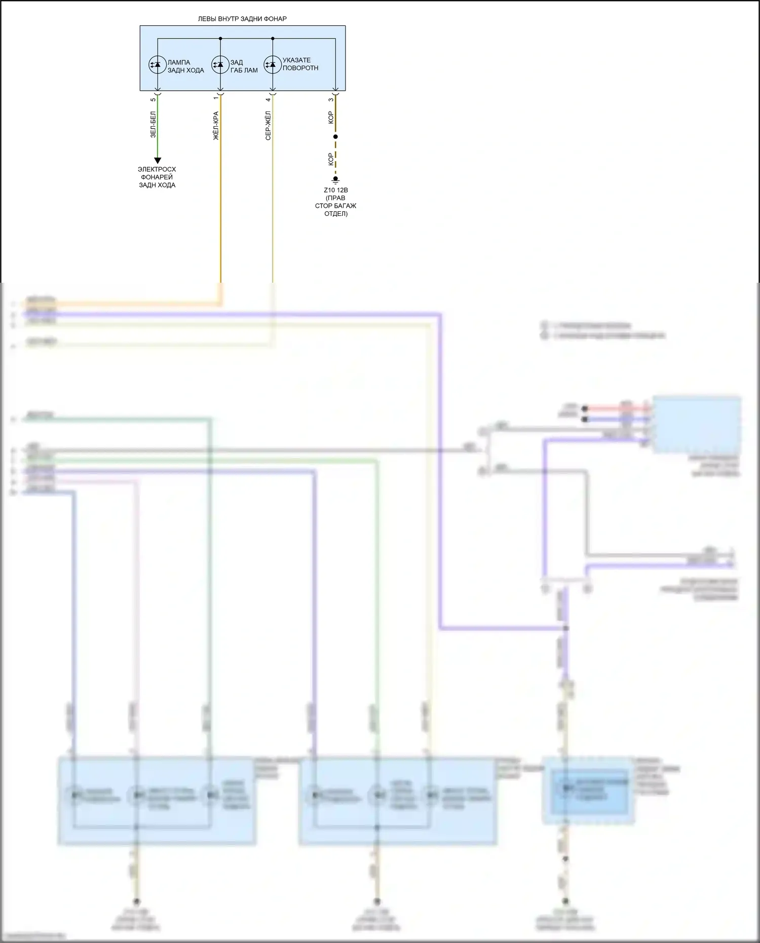 Фары и фонари — Электросхема фар и фонарей — Электросхема фар и фонарей (4 из 4). BMW M3 G80 (2020-2024)