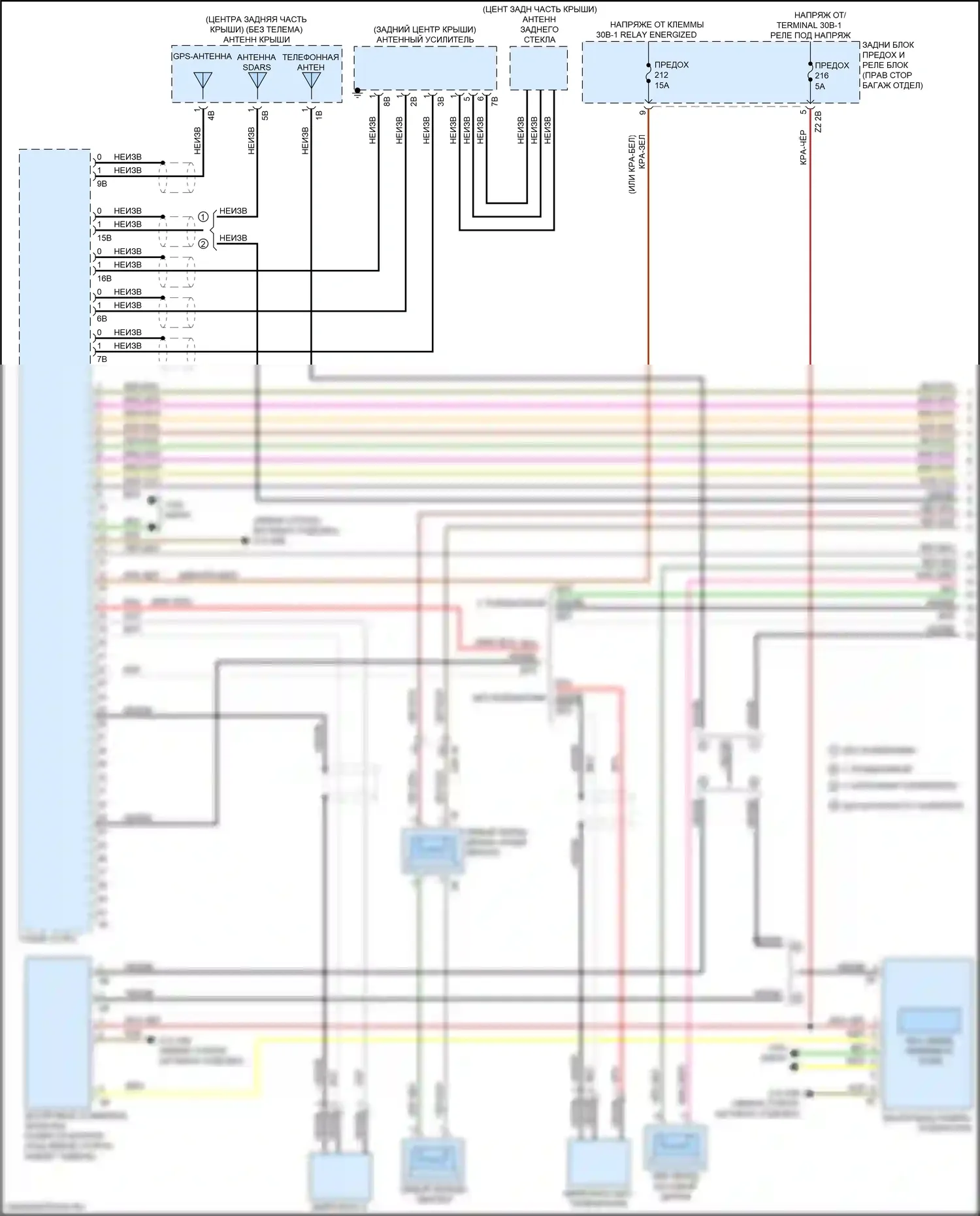 Системы помощи водителю — Электросхема навигации, с магнитолой hifi, без активного звукового оформления — Электросхема навигации, с магнитолой hifi, без активного звукового оформления (1 из 4). BMW M3 G80 (2020-2024)