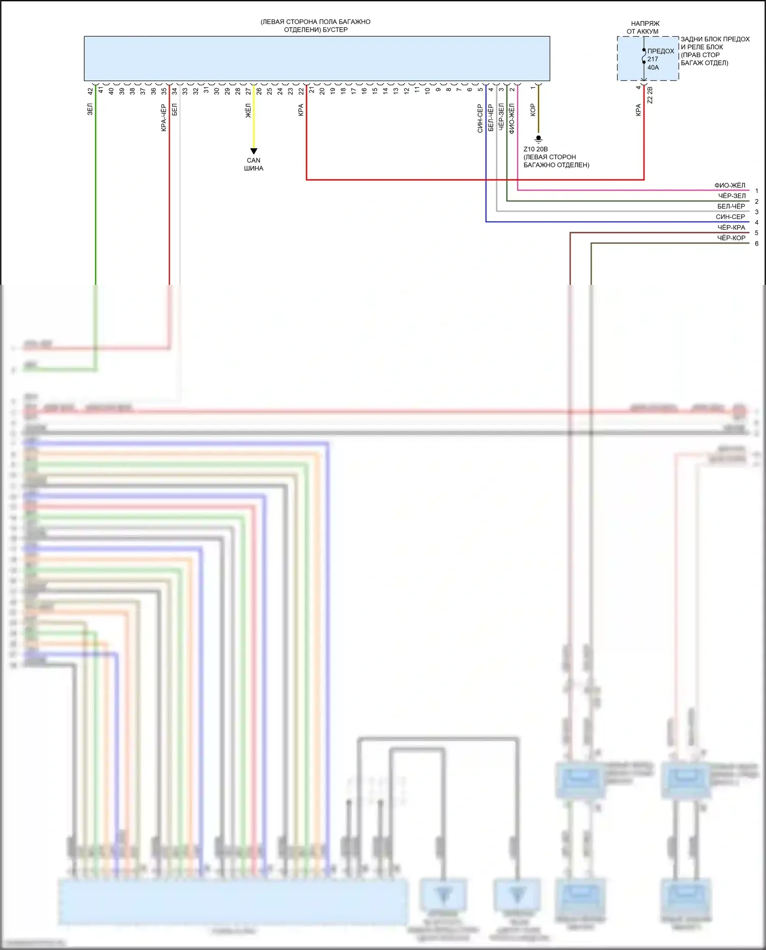 Системы помощи водителю — Электросхема навигации, высокий уровень с аудиоблоком приемника — Электросхема навигации, высокий уровень с аудиоблоком приемника (5 из 6). BMW M3 G80 (2020-2024)