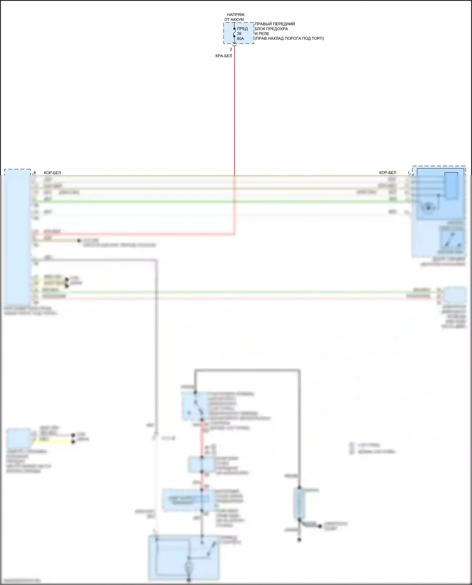 Стартер/генератор — Электросхема стартера — Электросхема стартера. BMW M3 G80 (2020-2024)