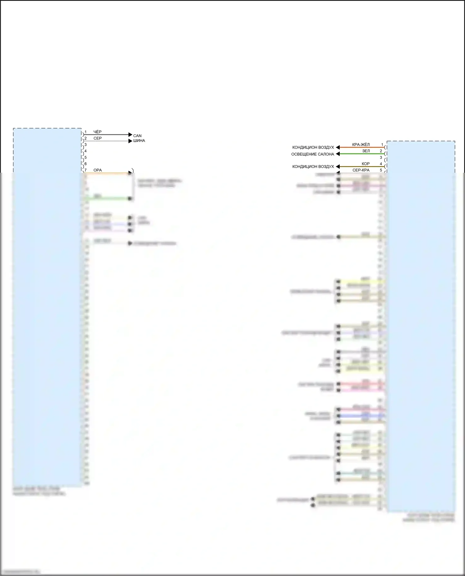 Блоки управления кузовом — Электросхема блоков управления кузовом — Электросхема блоков управления кузовом (3 из 4). BMW X4 M F98 рестайлинг (2021-2024)