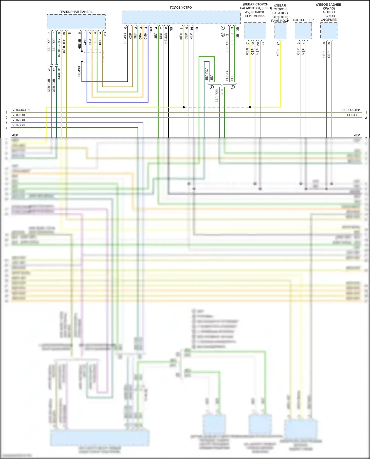 Can шина — Can шина электросхема — Can шина электросхема (4 из 9). BMW X4 M F98 рестайлинг (2021-2024)