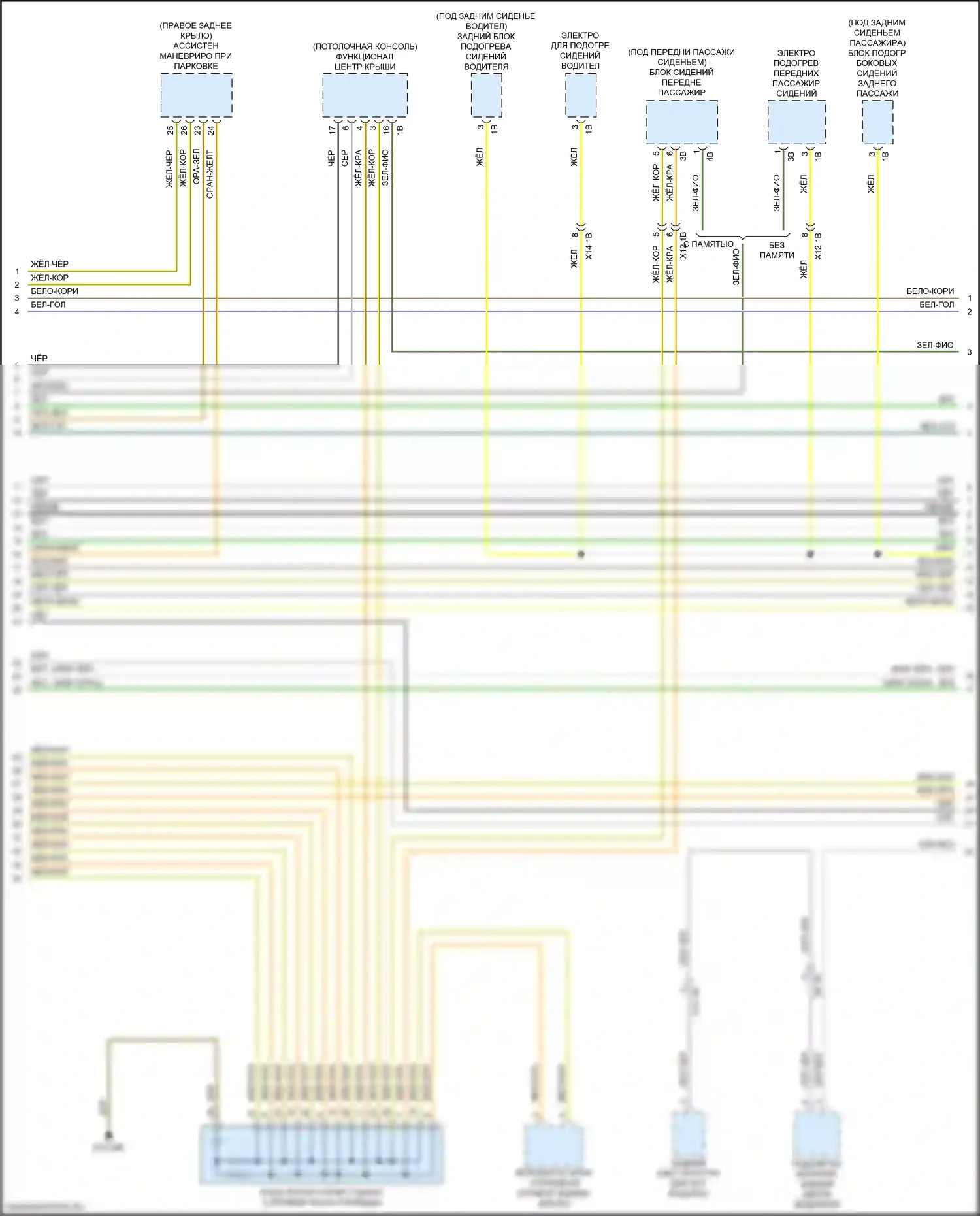 Can шина — Can шина электросхема — Can шина электросхема (6 из 9). BMW X4 M F98 рестайлинг (2021-2024)