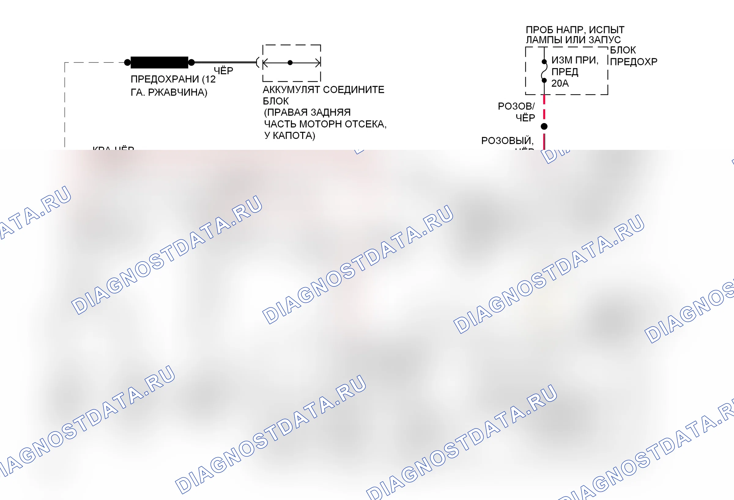 Стартер/генератор 4.3л — 4.3L (VIN Z), электросхема генератора — 4.3L (VIN Z), электросхема генератора. Chevrolet Pickup K3500  (1988-2000)