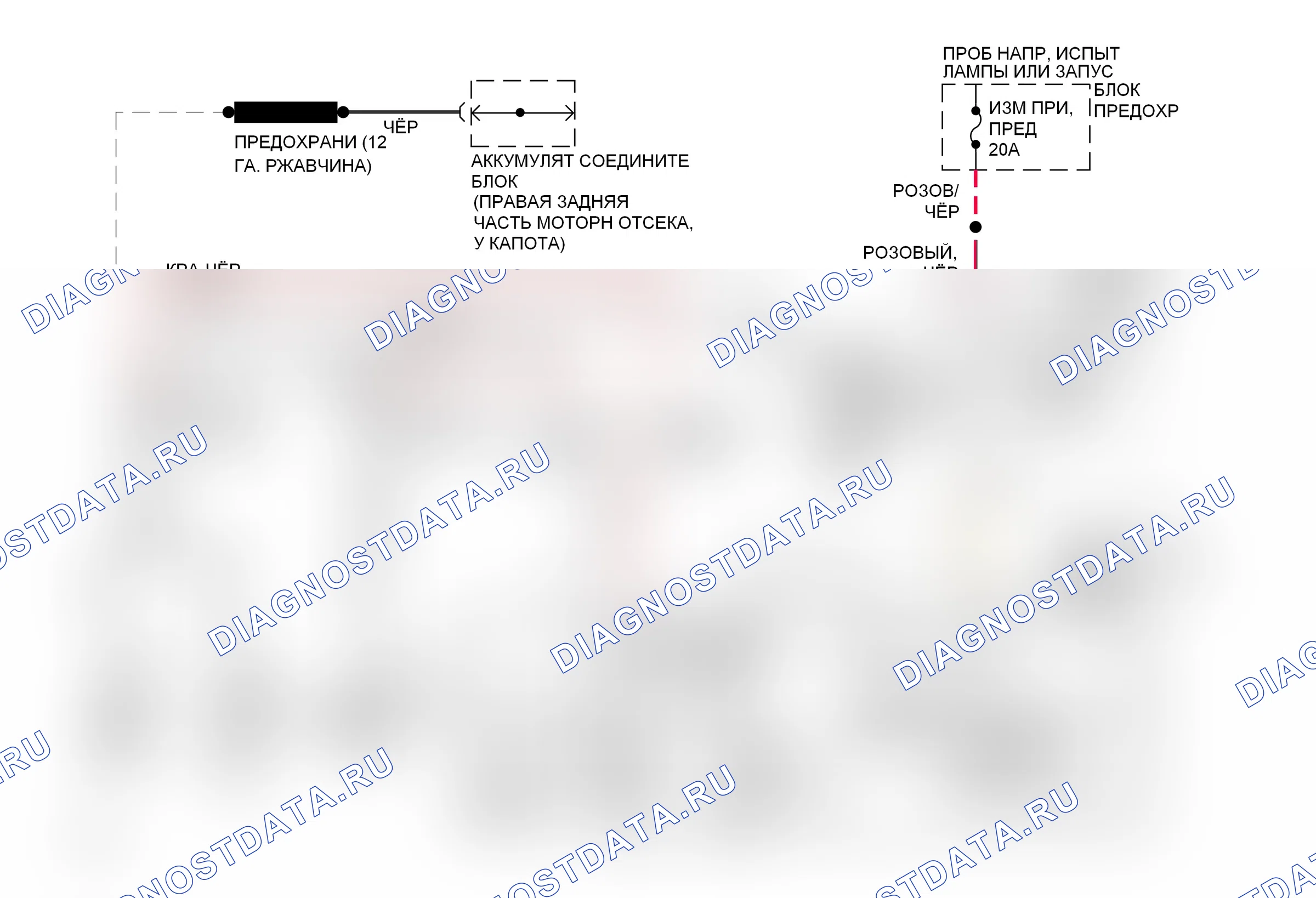 Стартер/генератор 5.0л — 5,0л (VIN H), электросхема генератора — 5,0л (VIN H), электросхема генератора. Chevrolet Pickup K3500  (1988-2000)