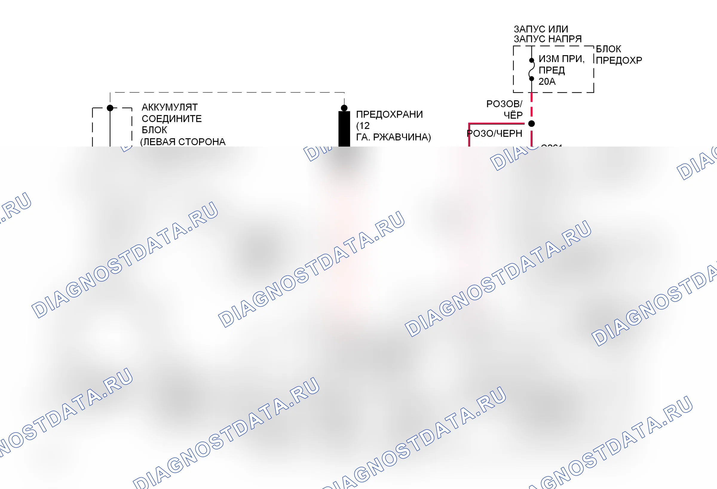 Стартер/генератор 5.0л — 5,0л (VIN H), электросхема генератора — 5,0л (VIN H), электросхема генератора. Chevrolet RV Cutaway G30  (1985-1994)