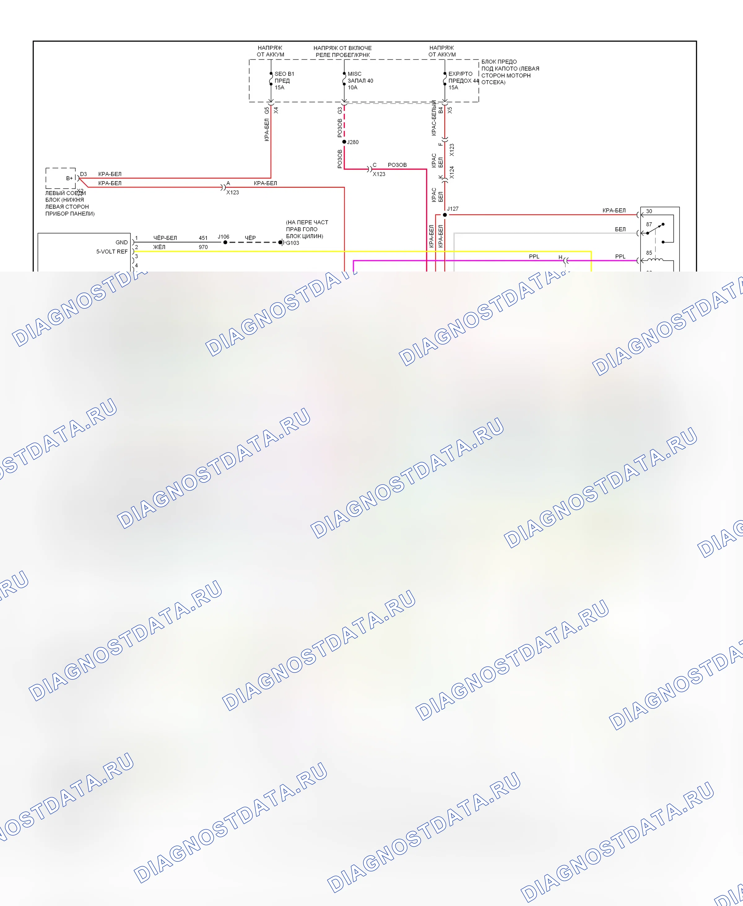 Коробка передач 6,6л VIN 8 — 6,6л VIN 8, электросхема pto — 6,6л VIN 8, электросхема pto. Chevrolet Silverado GMT900 (2007-2013)