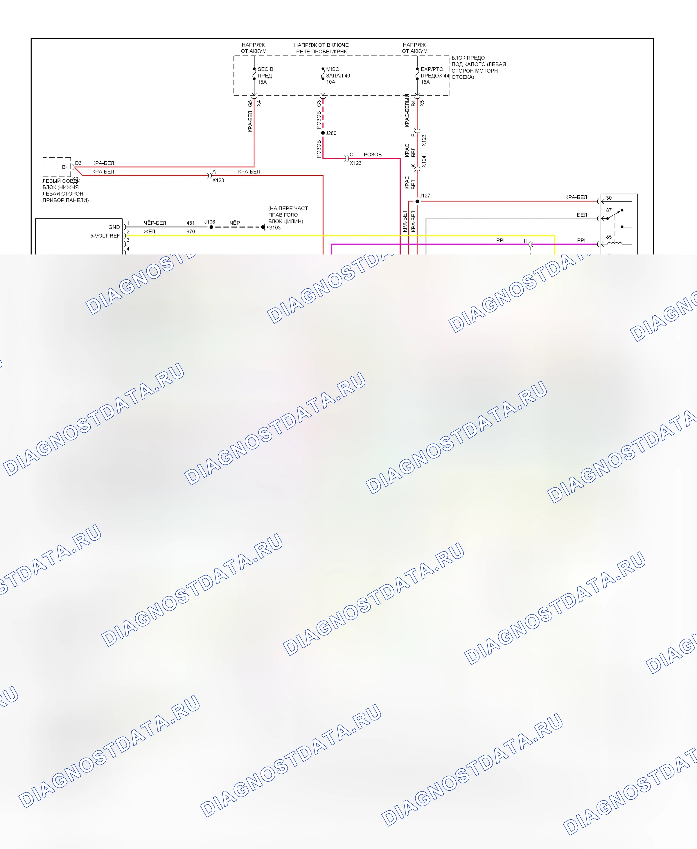 Коробка передач 6.6L VIN L — 6,6л VIN L, pto электросхема — 6,6л VIN L, pto электросхема. Chevrolet Silverado GMT900 (2007-2013)