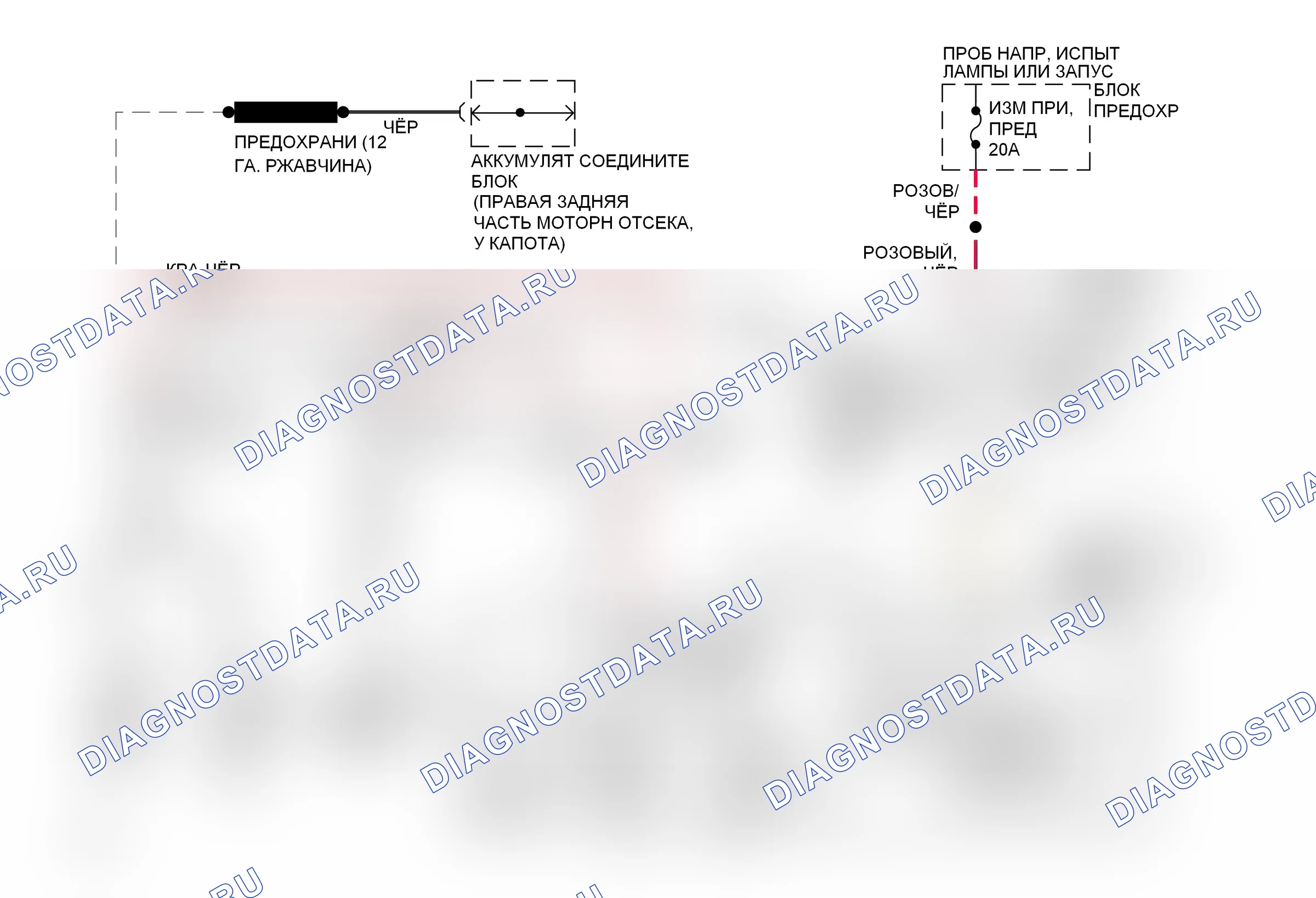 Стартер/генератор 6,5л — 6,5л (VIN S), электросхема генератора — 6,5л (VIN S), электросхема генератора. Chevrolet Suburban C1500  (1992-1999)