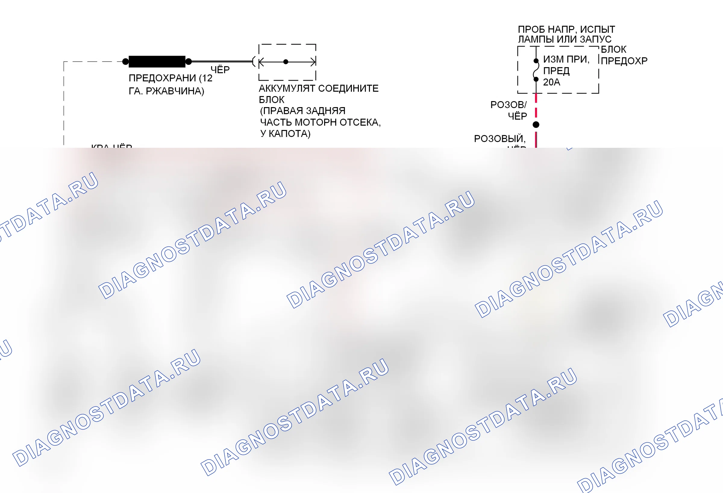 Стартер/генератор 6,5л — 6,5л (VIN S), электросхема генератора — 6,5л (VIN S), электросхема генератора. Chevrolet Suburban K1500  (1992-1999)
