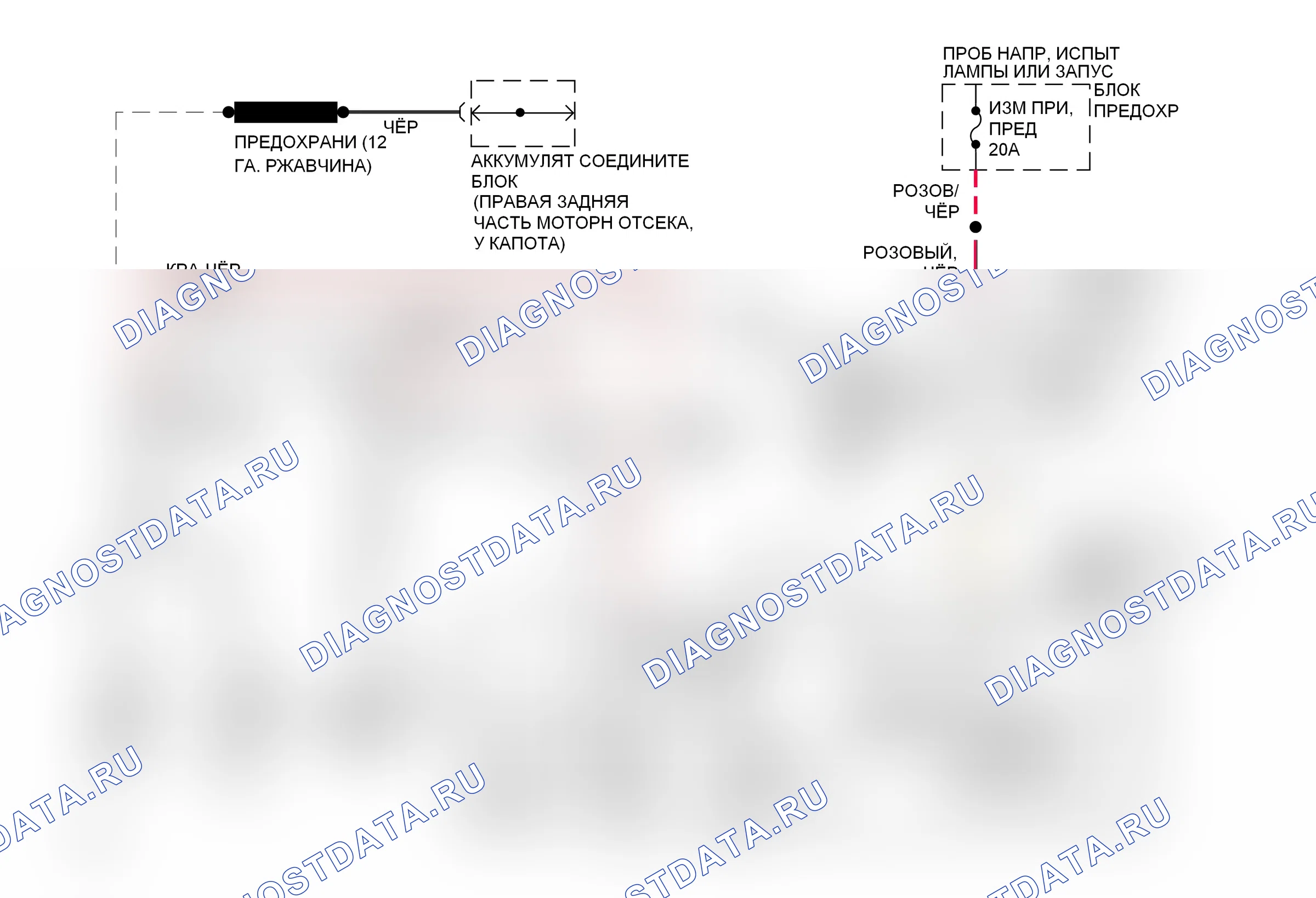 Стартер/генератор 7,4л — 7.4L (VIN N), электросхема генератора — 7.4L (VIN N), электросхема генератора. Chevrolet Suburban K1500  (1992-1999)