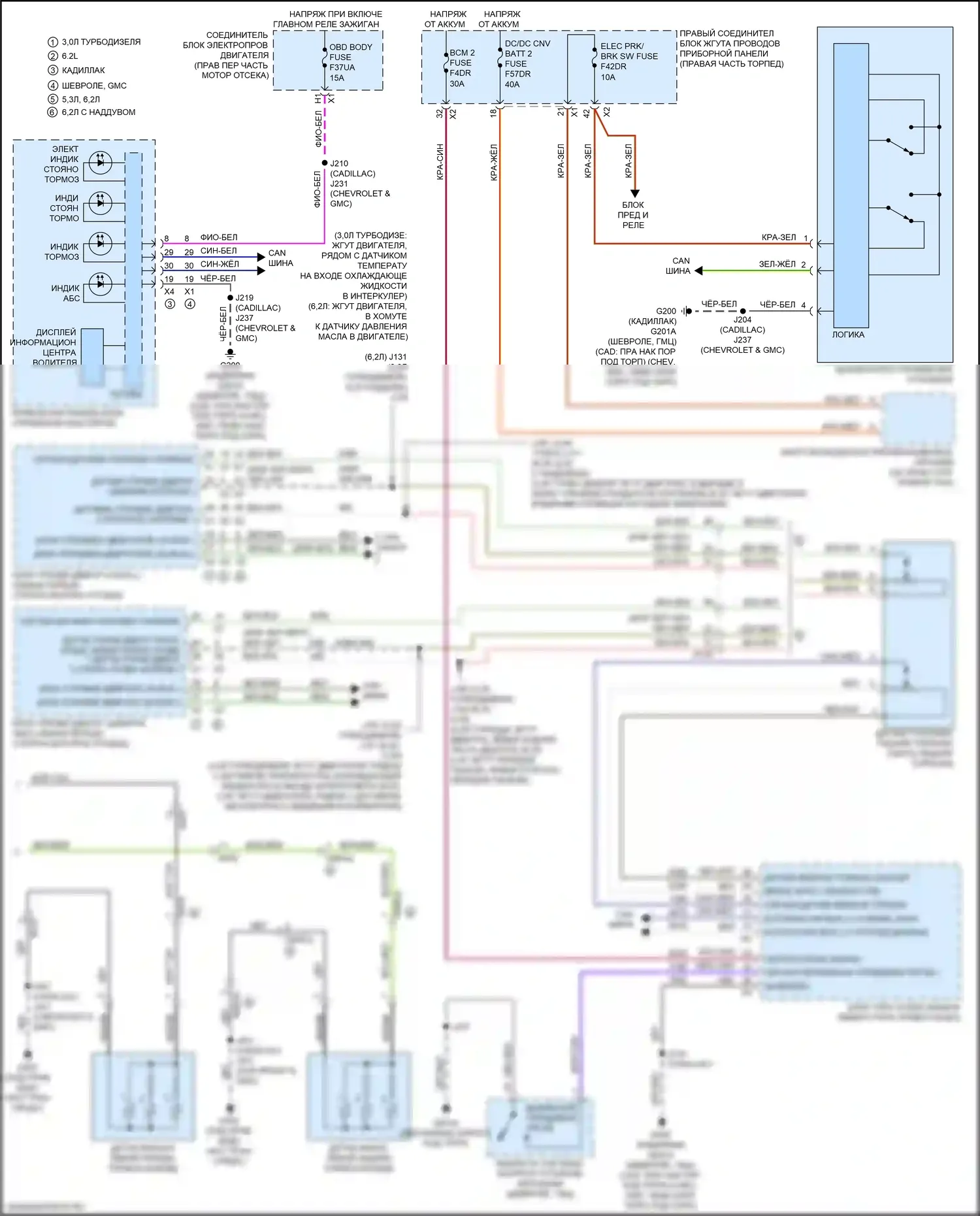Антиблокировочная система abs — Антиблокировочная система abs электросхема — Антиблокировочная система abs электросхема (2 из 2). Chevrolet Tahoe V (2021-2024)