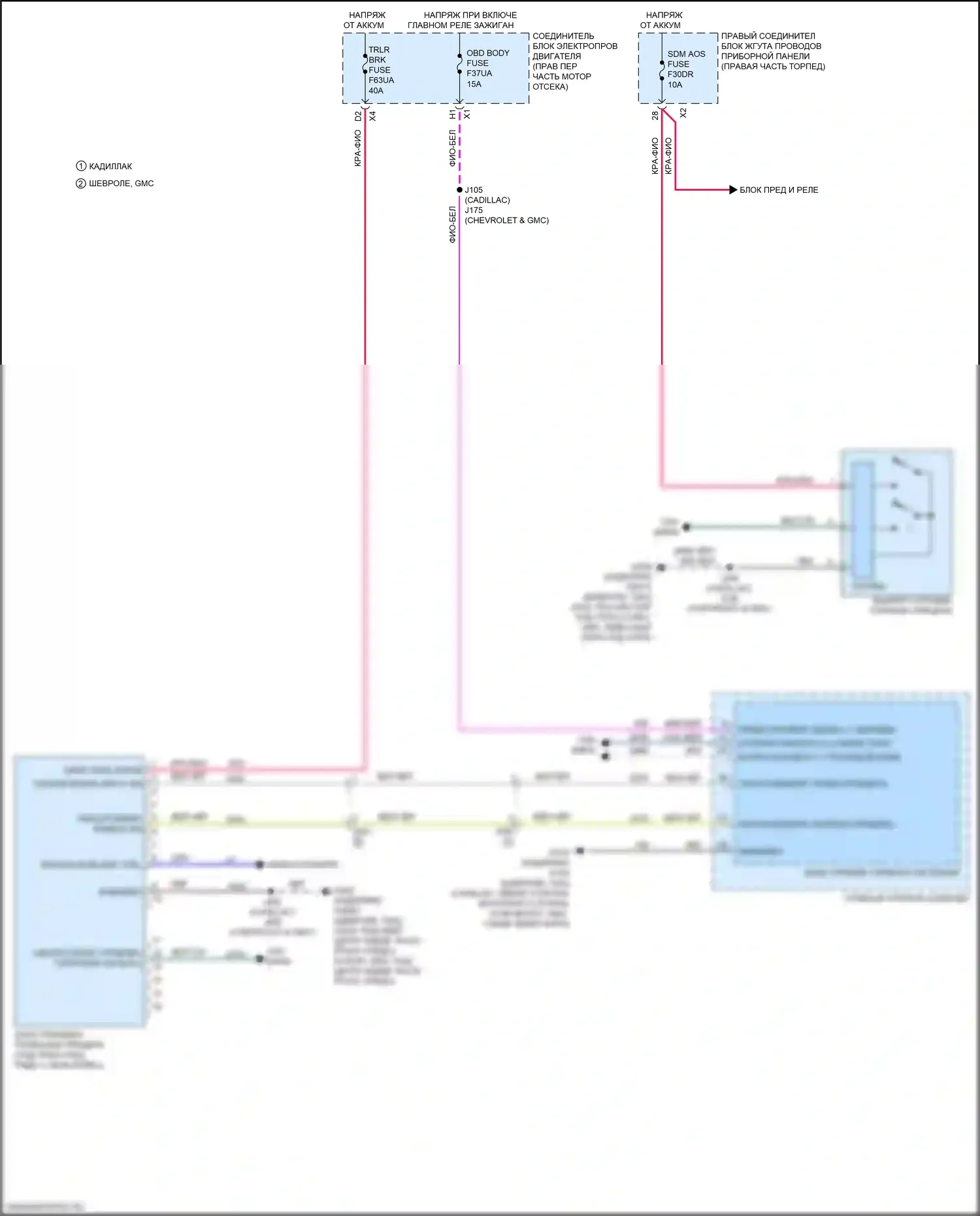 Антиблокировочная система abs — Электросхема абс прицепа — Электросхема абс прицепа. Chevrolet Tahoe V (2021-2024)