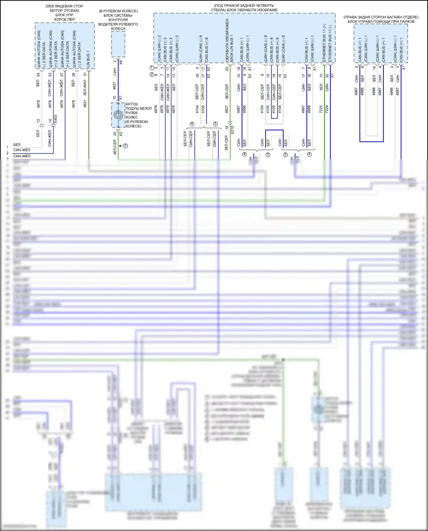Can шина — Can шина электросхема — Can шина электросхема (7 из 12). Chevrolet Tahoe V (2021-2024)