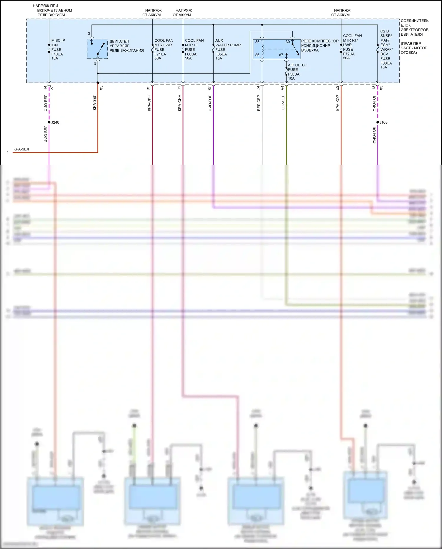 Кондиционирование воздуха — Электросхема климат контроля — Электросхема климат контроля (2 из 7). Chevrolet Tahoe V (2021-2024)
