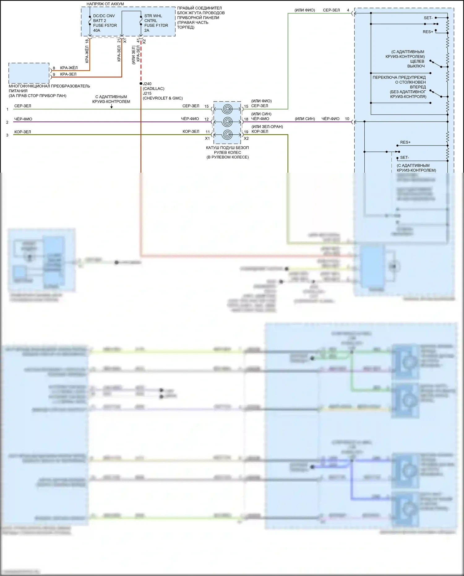 Круиз-контроль — Электросхема круиз-контроля — Электросхема круиз-контроля (3 из 3). Chevrolet Tahoe V (2021-2024)