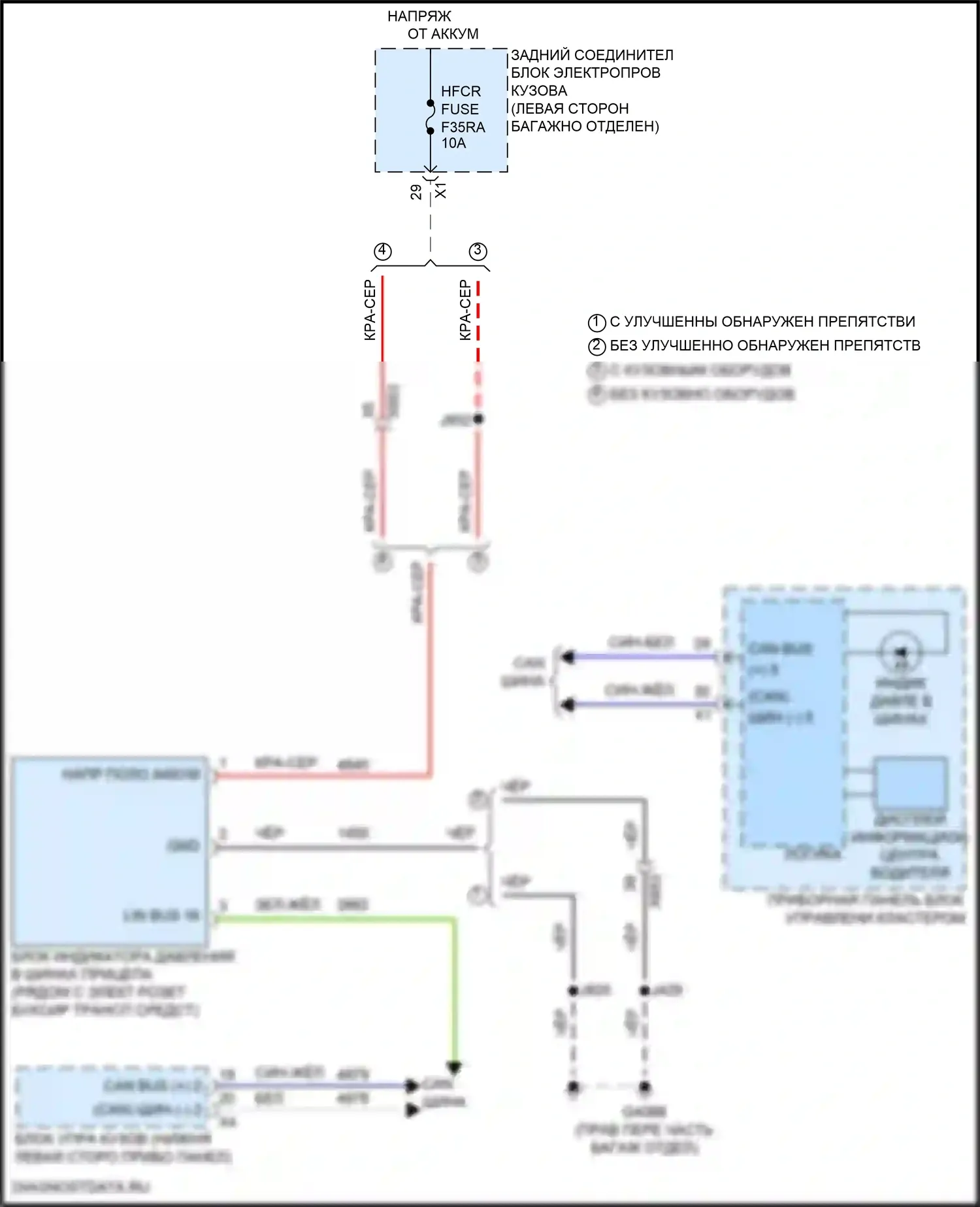 Предупреждение — Электросхема контроля давления в шинах — Электросхема контроля давления в шинах. Chevrolet Tahoe V (2021-2024)