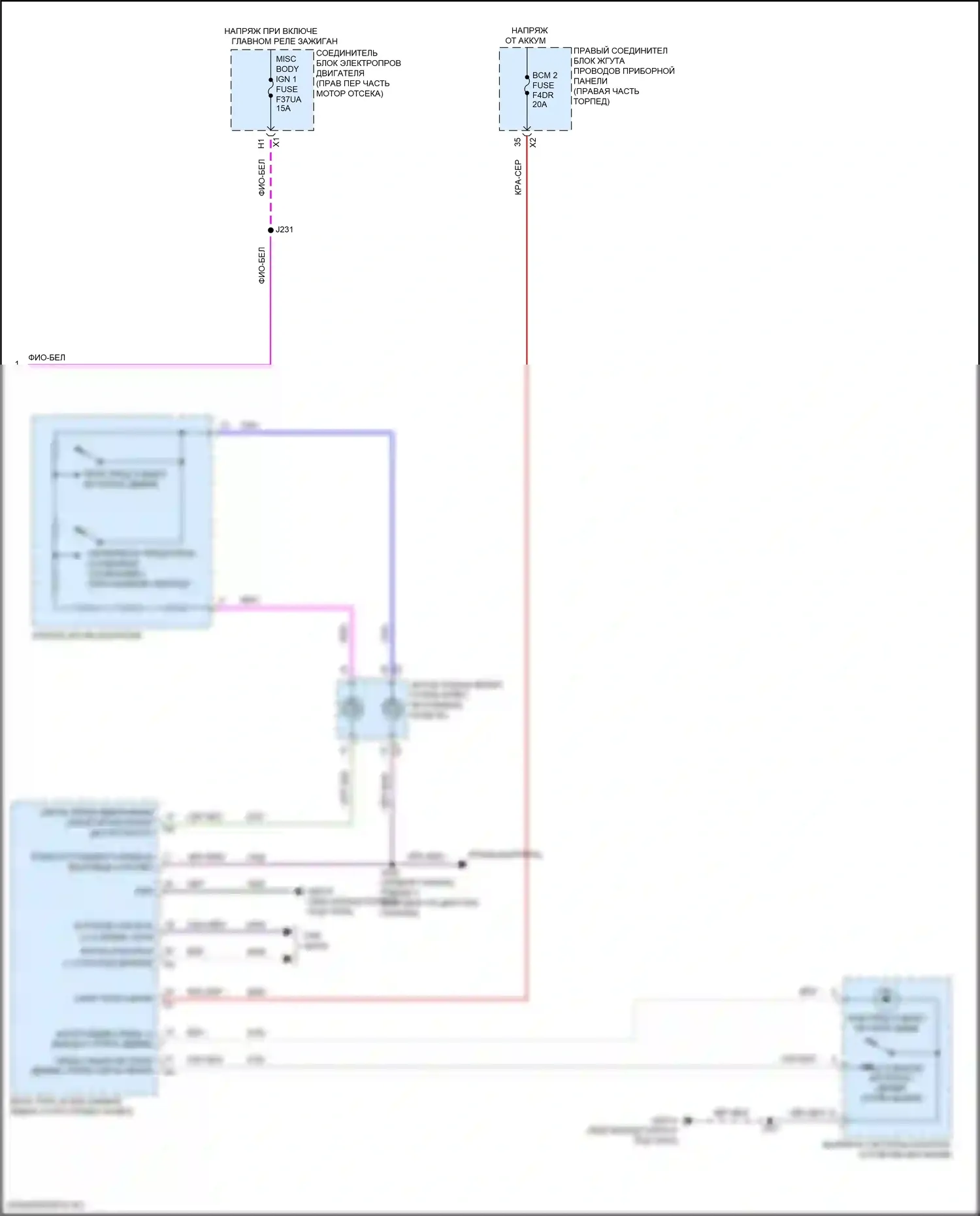 Системы помощи водителю — Электросхема сигнализации о выходе из полосы движения — Электросхема сигнализации о выходе из полосы движения (2 из 2). Chevrolet Tahoe V (2021-2024)