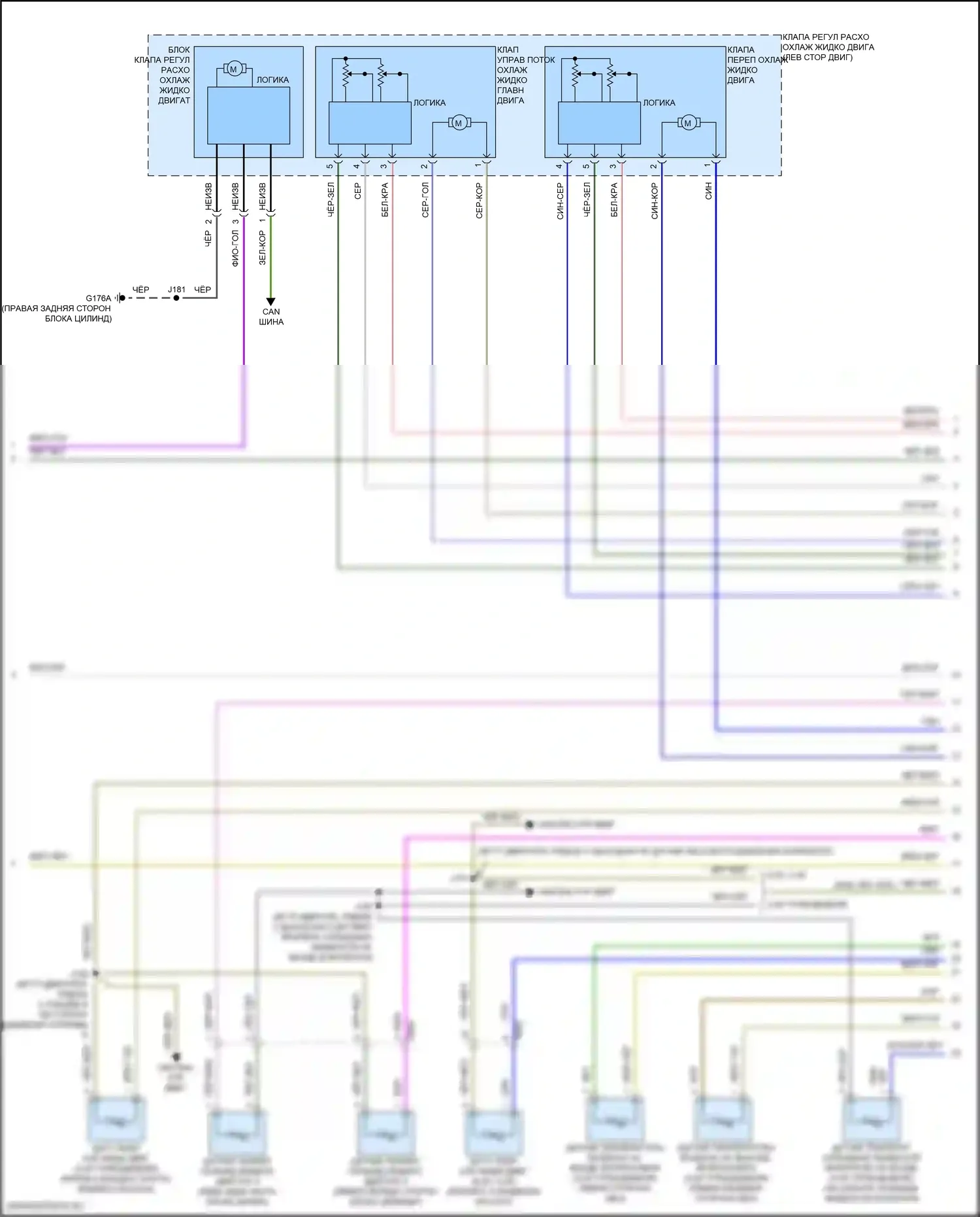 Вентилятор охлаждения — Электросхема вентилятора охлаждения — Электросхема вентилятора охлаждения (3 из 4). Chevrolet Tahoe V (2021-2024)