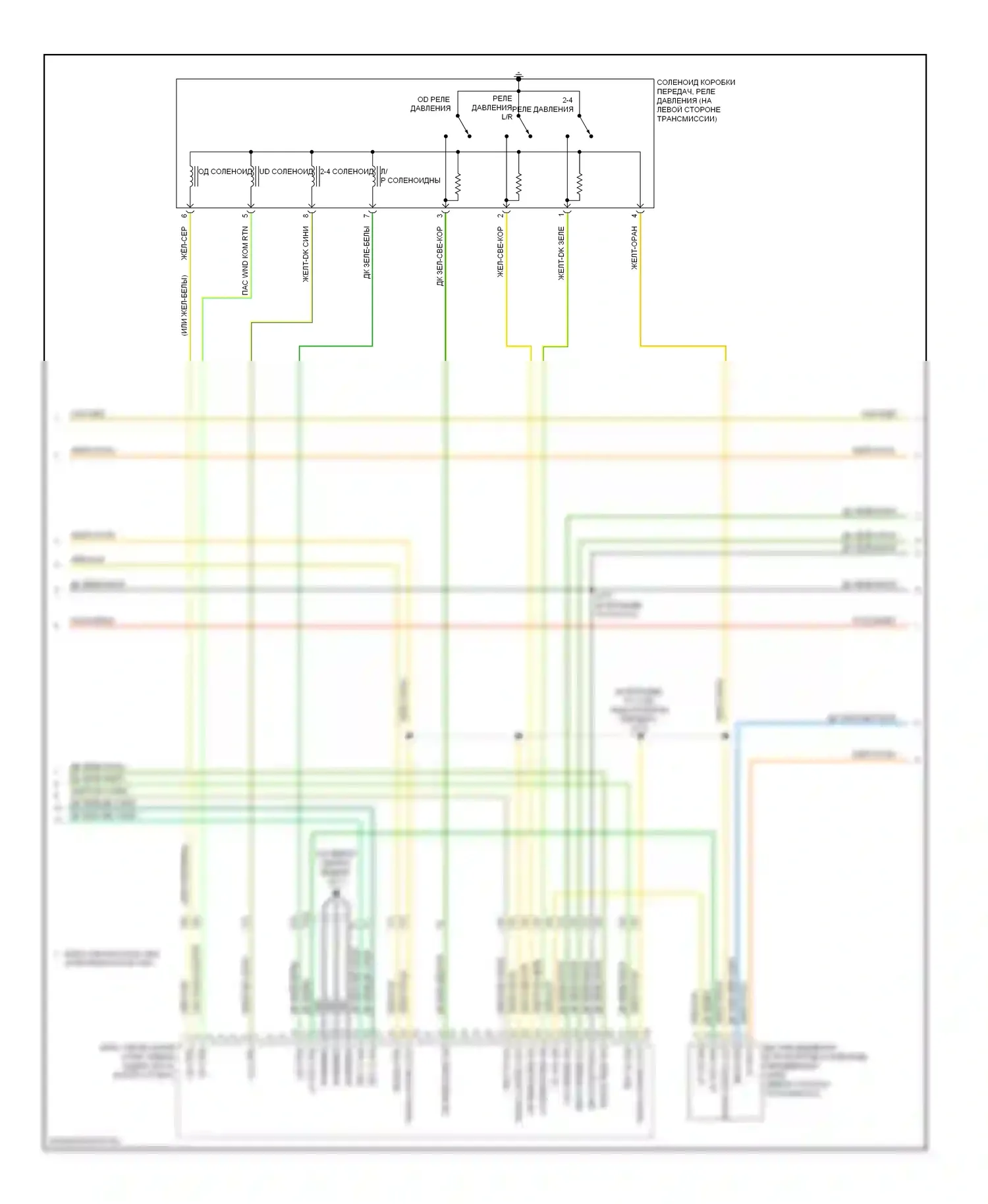 Двигатель — Электросхема двигателя 2,7л гибкого топлива — Электросхема двигателя 2,7л гибкого топлива (3 из 5). Dodge Avenger II (2007-2010)