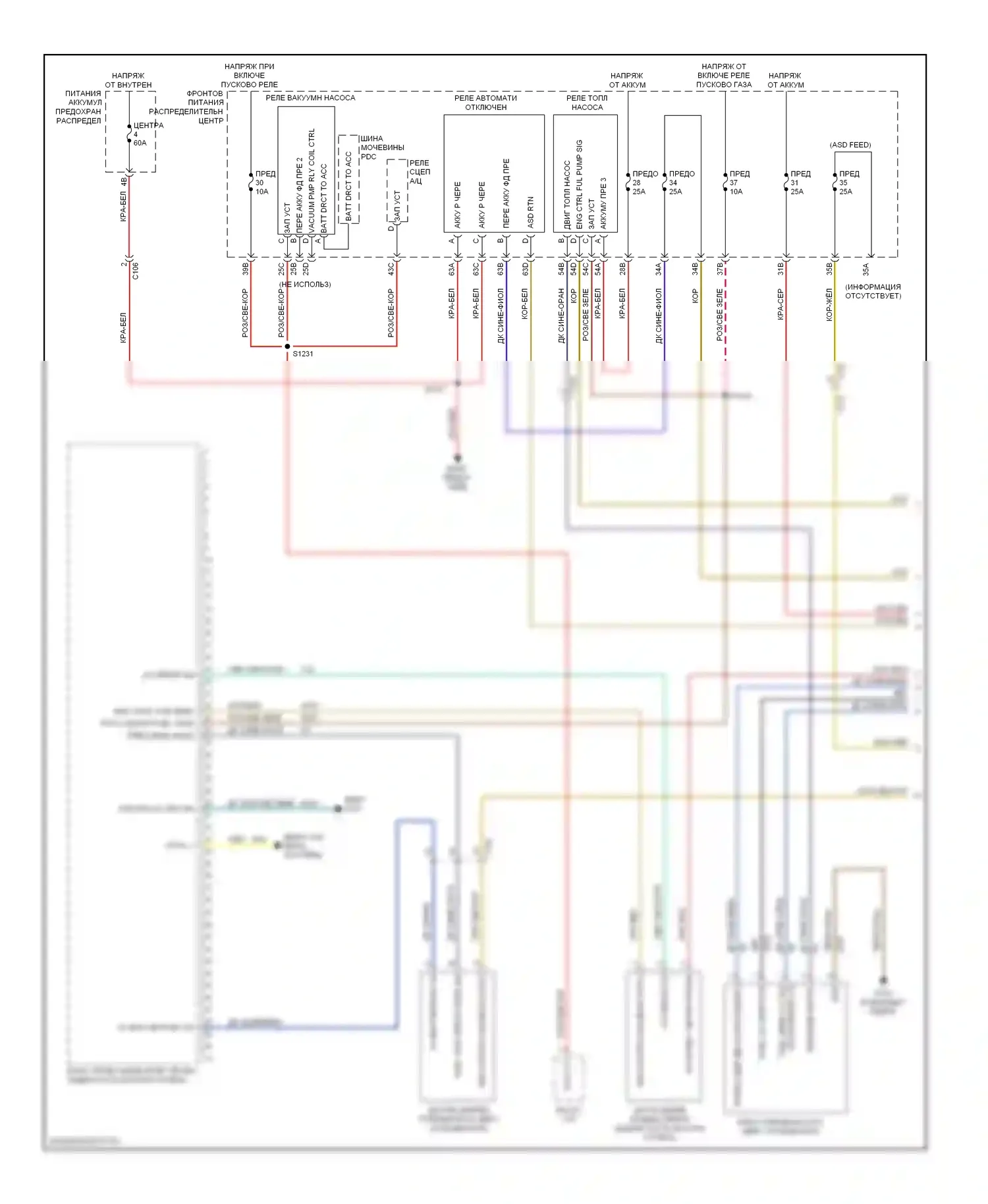 Двигатель — Электросхема двигателя 5.7л — Электросхема двигателя 5.7л (1 из 5). Dodge Charger VI (2010-2014)