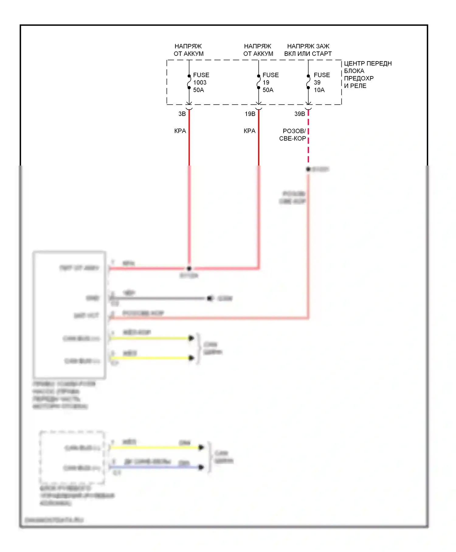 Электроусилитель руля — Электросхема электроусилителя руля — Электросхема электроусилителя руля. Dodge Charger VI (2010-2014)