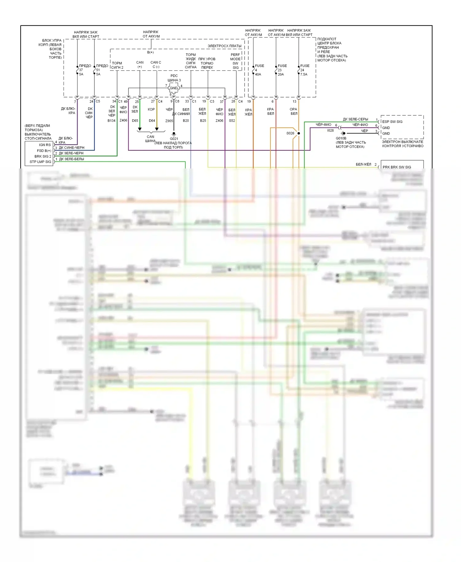 Антиблокировочная система abs — Антиблокировочная система abs электросхема — Антиблокировочная система abs электросхема. FIAT 500 II (2007-2015)