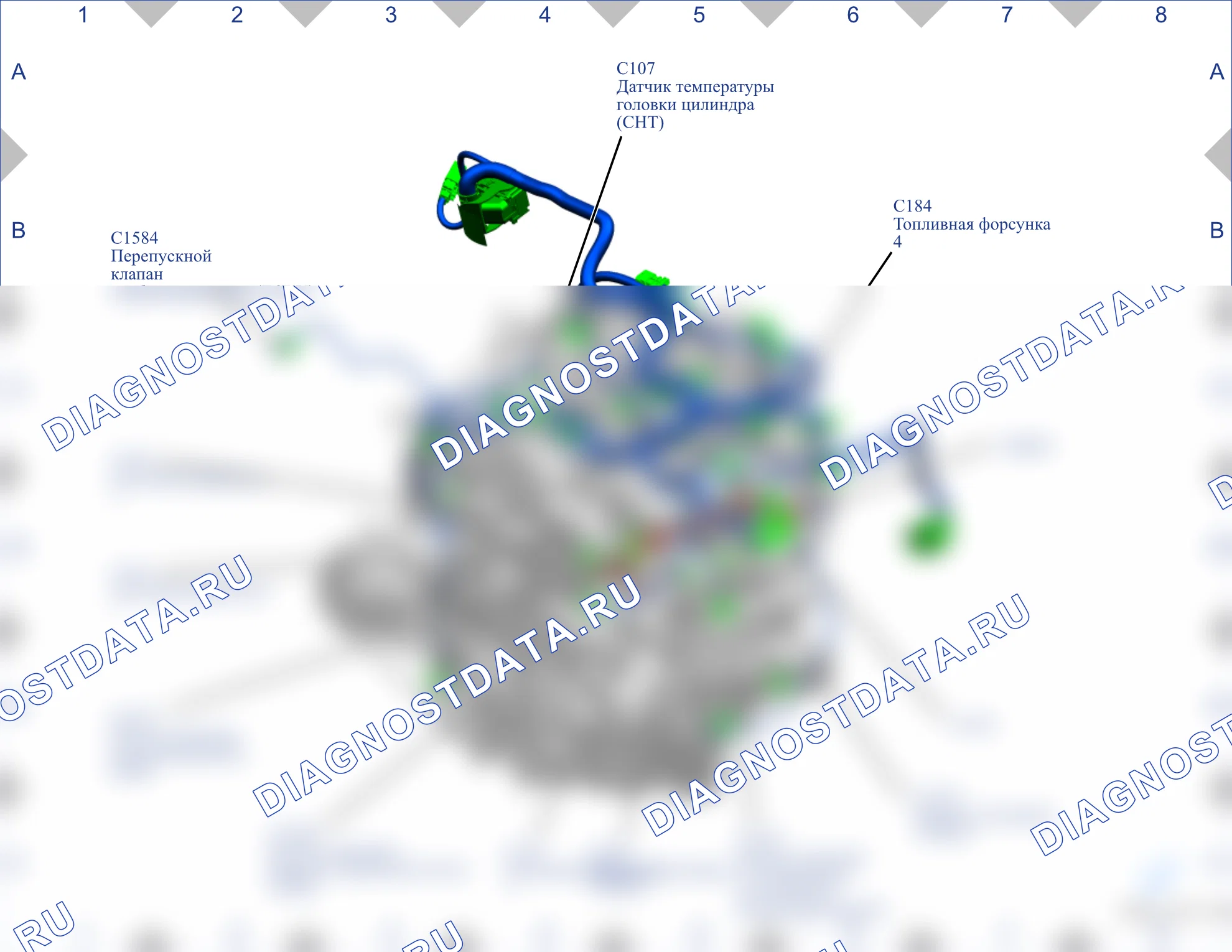 Расположение компонентов — Карта 11 — Карта 11. Ford Bronco VI (2020-2024)