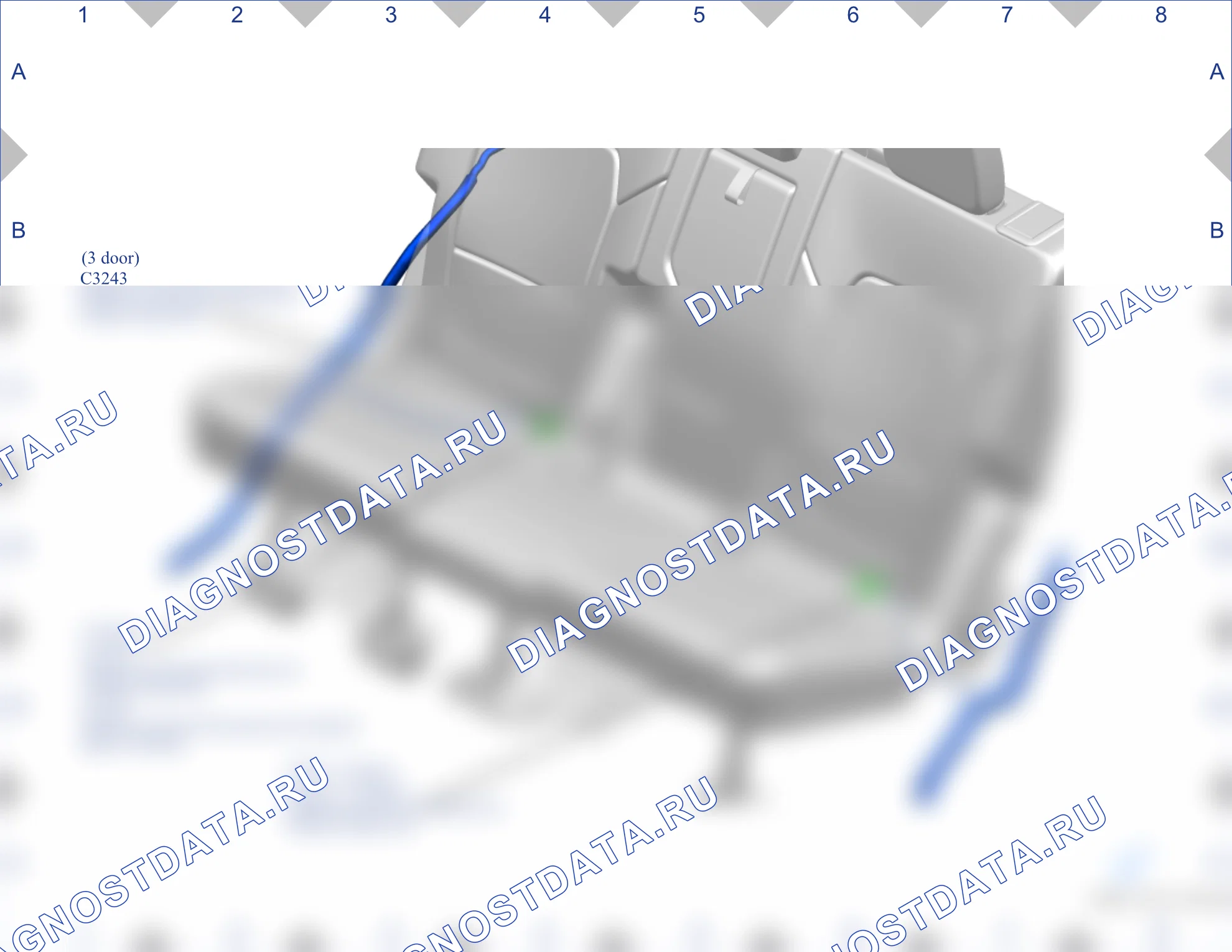 Расположение компонентов — Карта 44 — Карта 44. Ford Bronco VI (2020-2024)