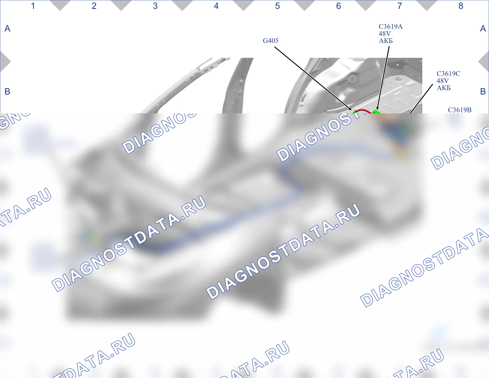 Расположение компонентов — Карта 32 — Карта 32. Ford Fiesta Mk7 рестайлинг (2022-2024)