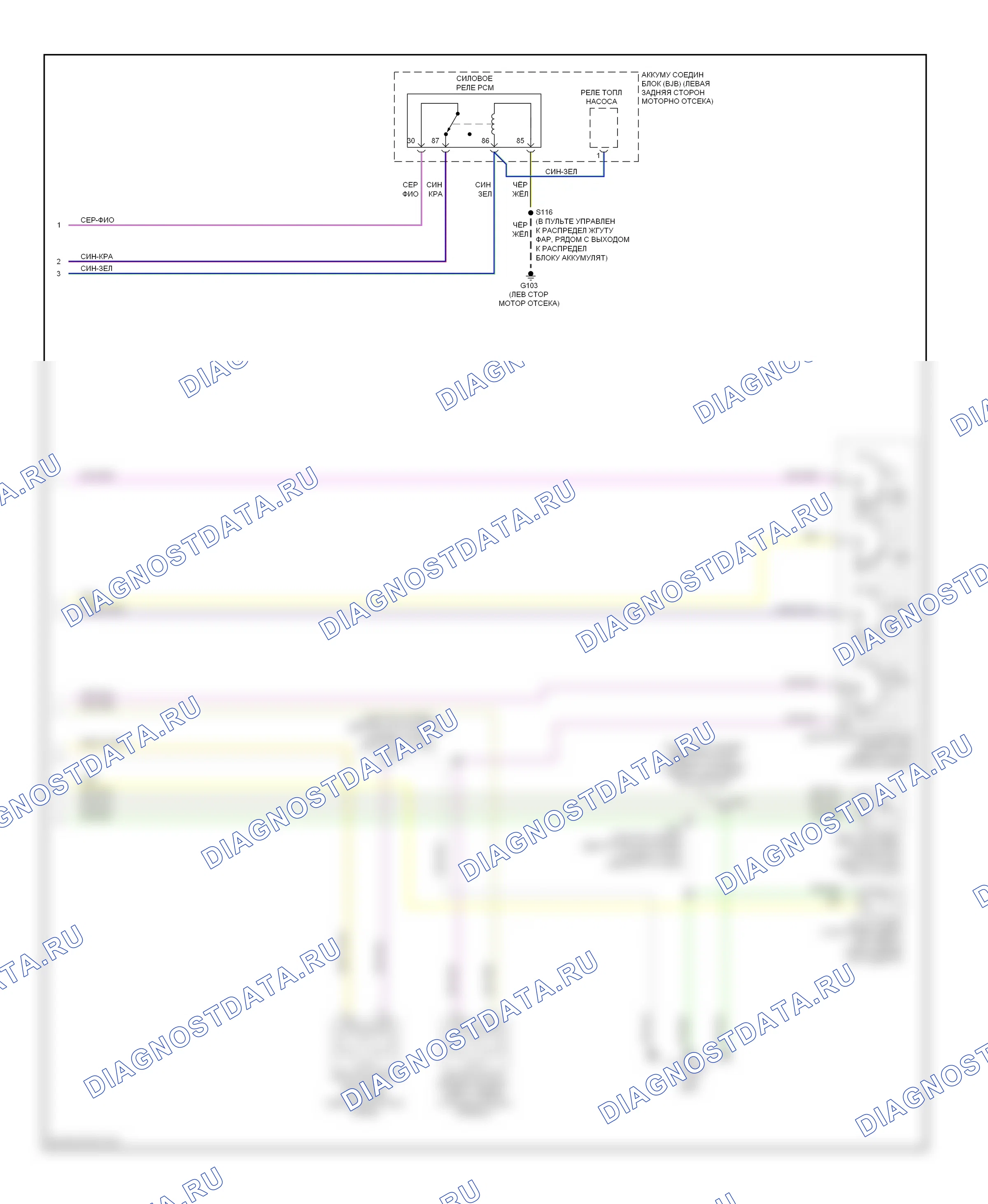 Коробка передач 4.0л — 4.0l, электросхема соединений автоматической коробки передач — 4.0l, электросхема соединений автоматической коробки передач (2 из 2). Ford Ranger II (2006-2009)