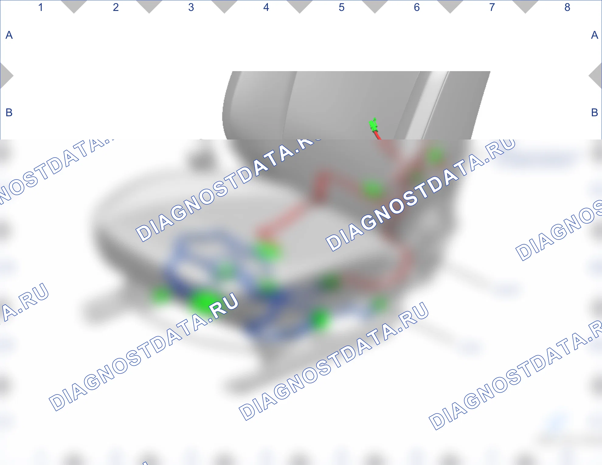 Расположение разъёмов — Карта разъёмов 34 — Карта разъёмов 34. Ford Ranger T6 (2011-2015)