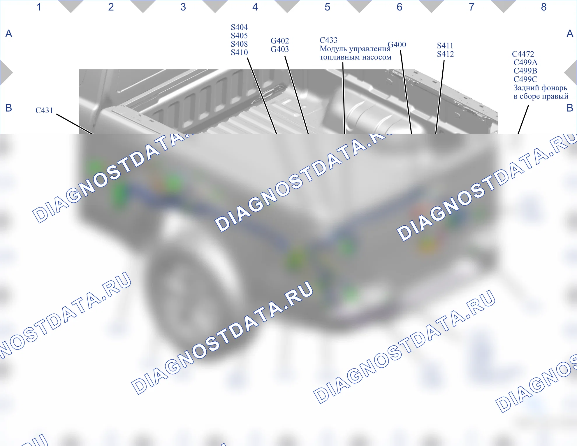 Соединительные узлы — Карта соединений 31 — Карта соединений 31. Ford Ranger T6 (2011-2015)