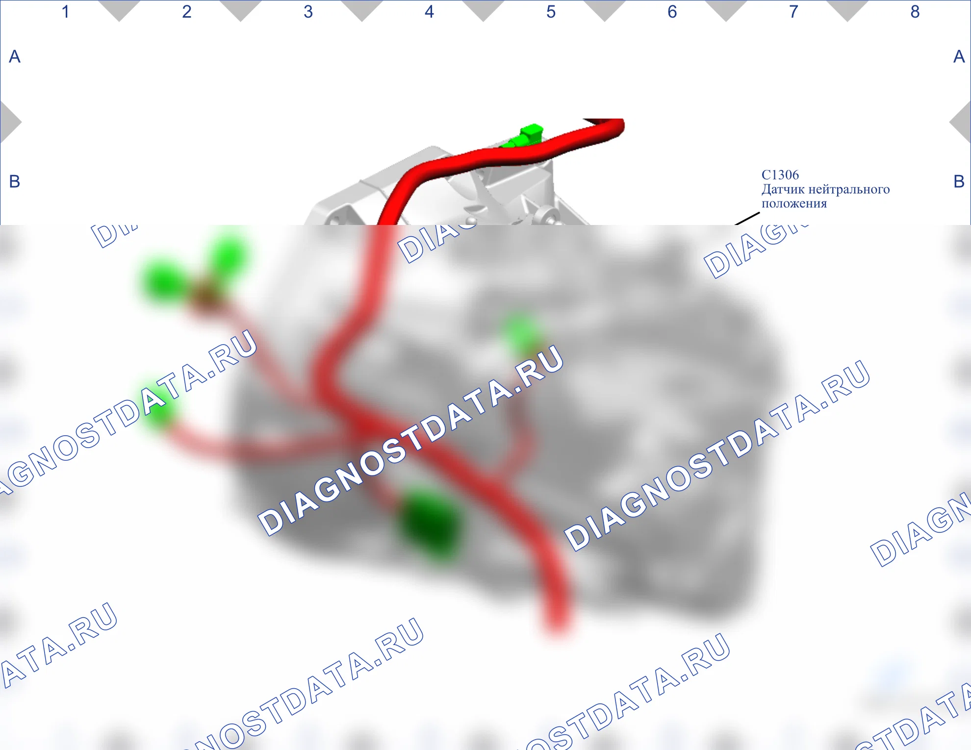 Расположение разъёмов — Карта разъёмов 22 — Карта разъёмов 22. Ford Tourneo Connect III (2021-2024)