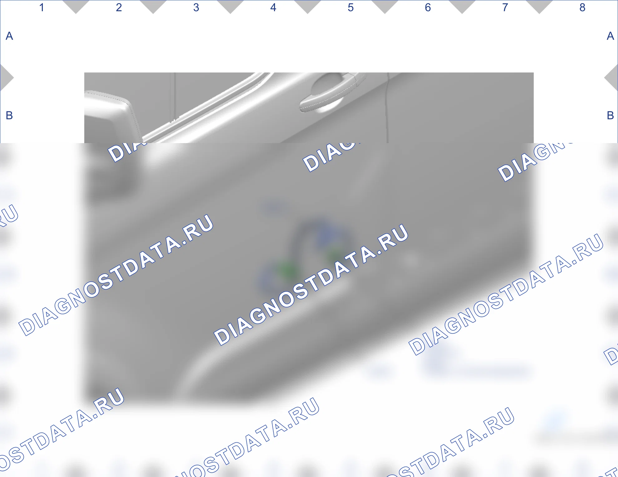 Расположение компонентов — Карта 86 — Карта 86. Ford Tourneo Custom I рестайлинг (2017-2024)