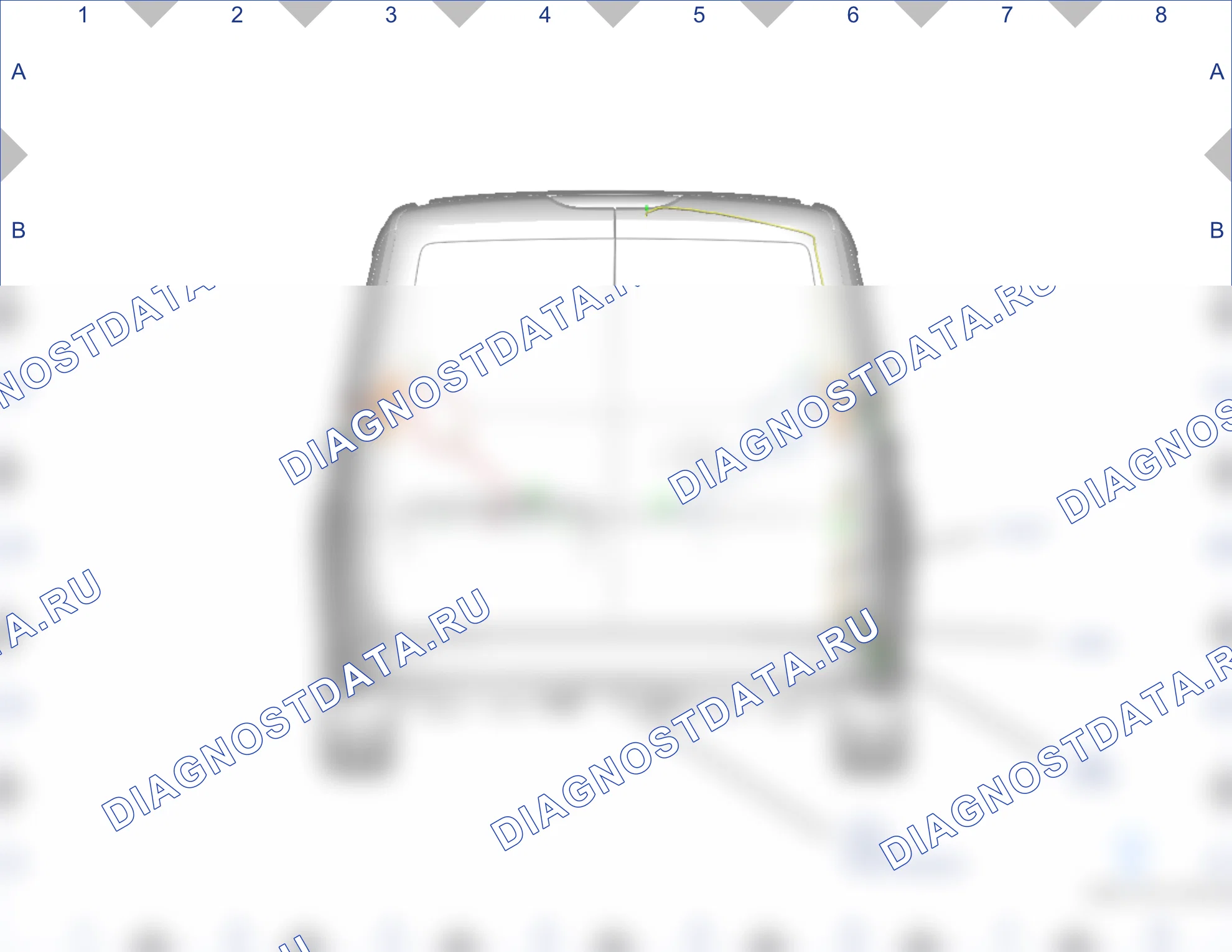 Расположение компонентов — Карта 53 — Карта 53. Ford Transit Connect II рестайлинг (2018-2024)