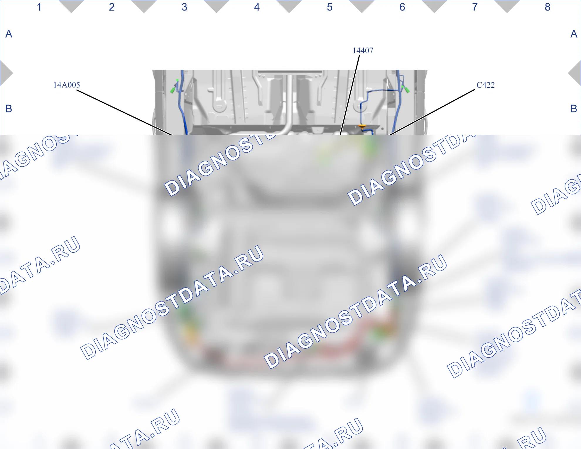 Расположение компонентов — Карта 26 — Карта 26. Ford Transit Courier II (2023-2024)