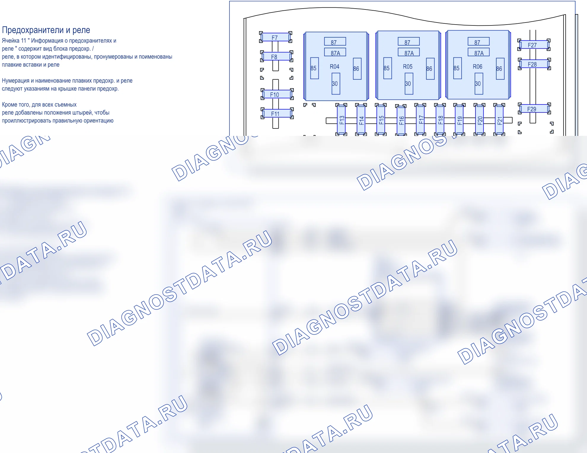 Введение — Базовая схема — Базовая схема, Схема 3 из 4. Ford Transit Courier II (2023-2024)