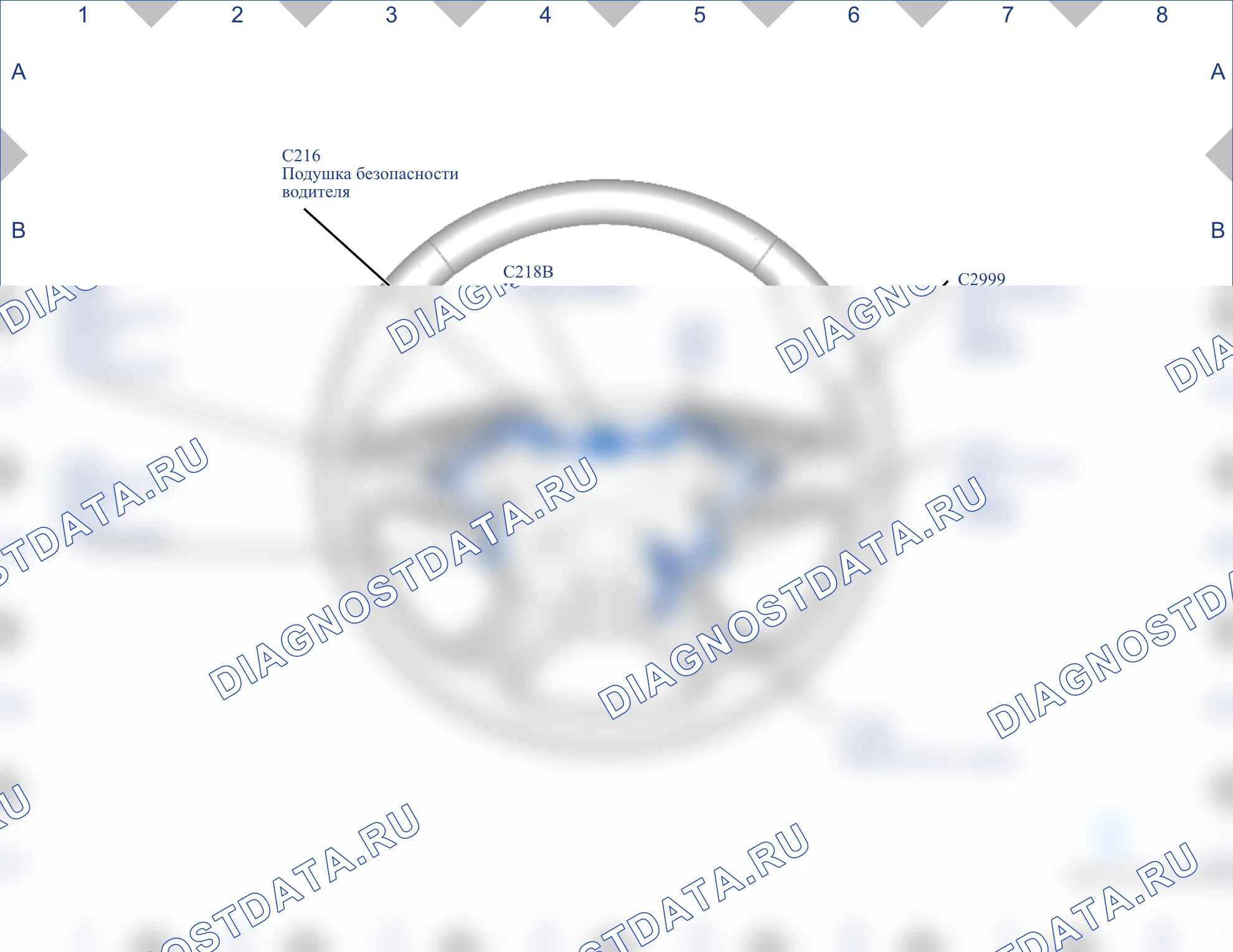 Расположение разъёмов — Карта разъёмов 22 — Карта разъёмов 22. Ford Transit VIII (2013-2024)