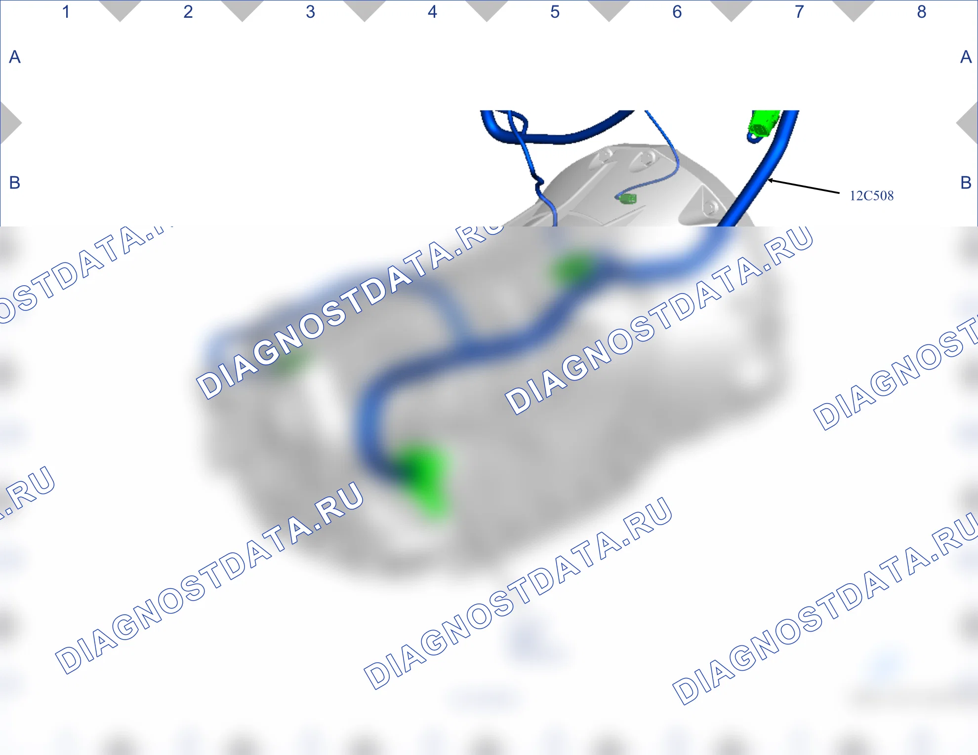 Расположение разъёмов — Карта разъёмов 16 — Карта разъёмов 16. Ford Transit VIII (2013-2024)