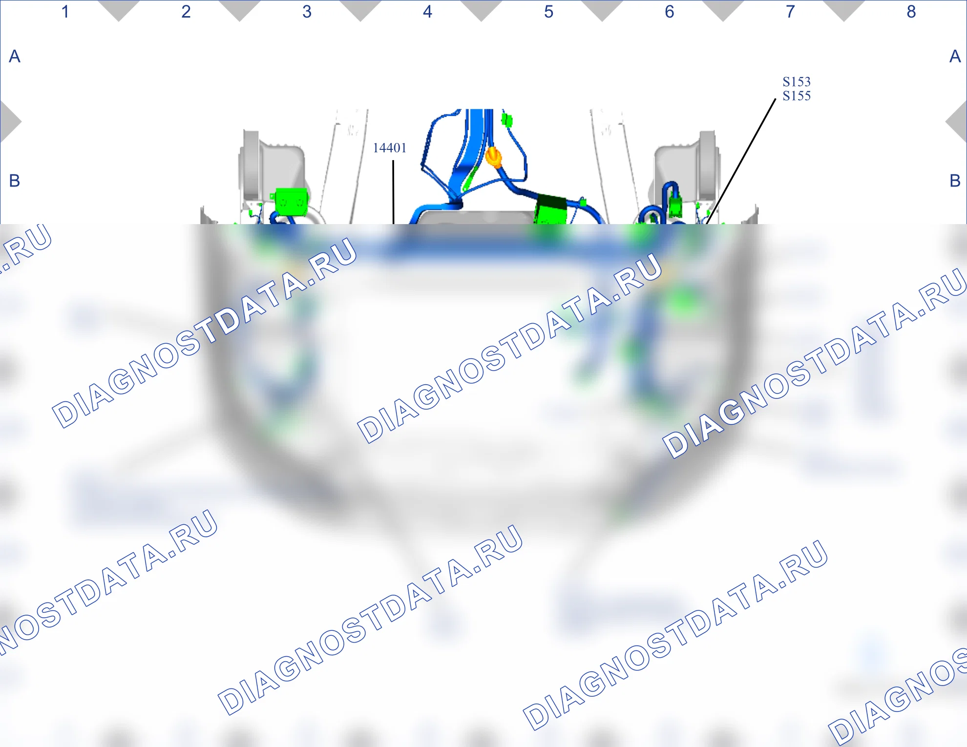 Расположение разъёмов — Карта разъёмов 06 — Карта разъёмов 06. Ford Transit VIII (2013-2024)