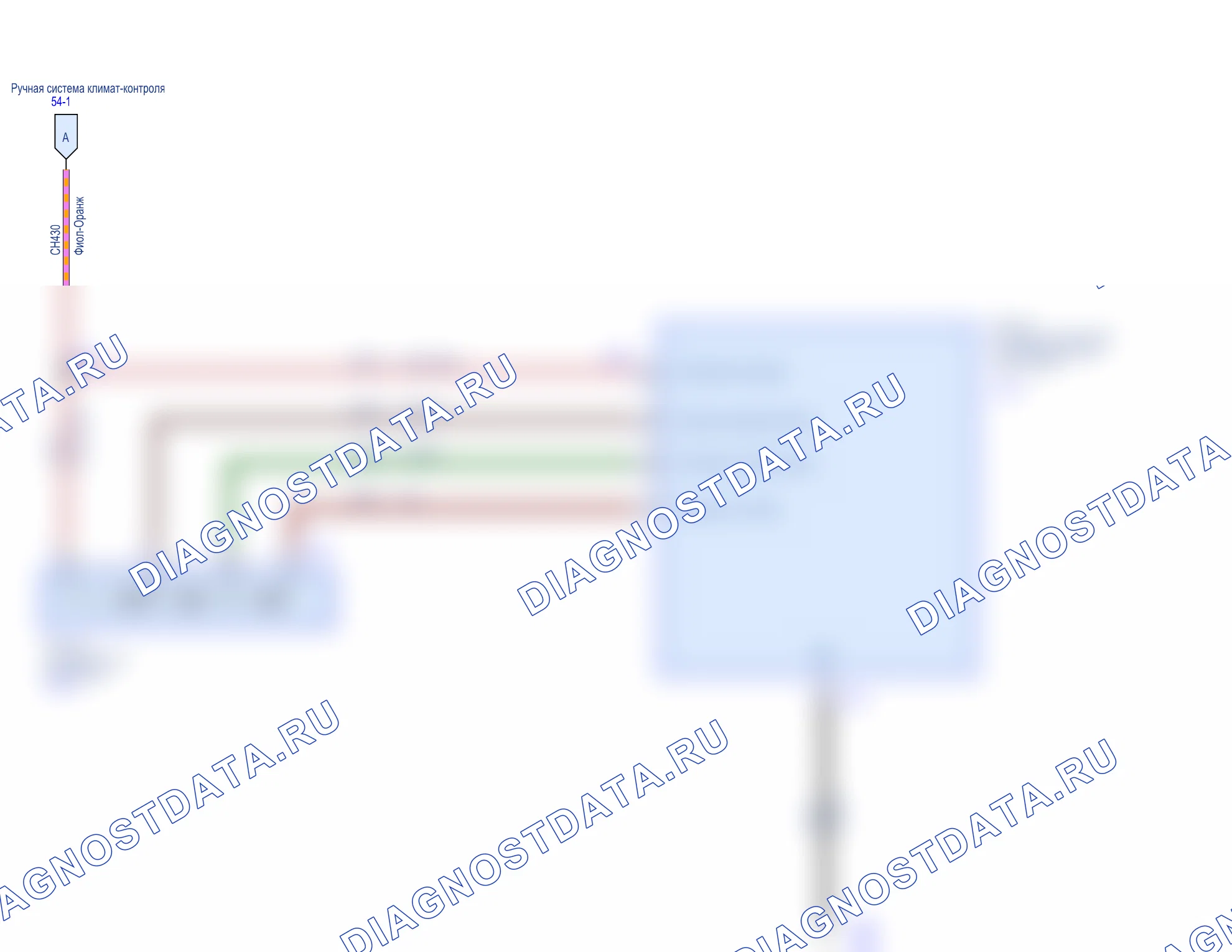 Ручной климат-контроль — Ручной климат-контроль, Схема 2 из 7. Ford Transit VIII (2013-2024)