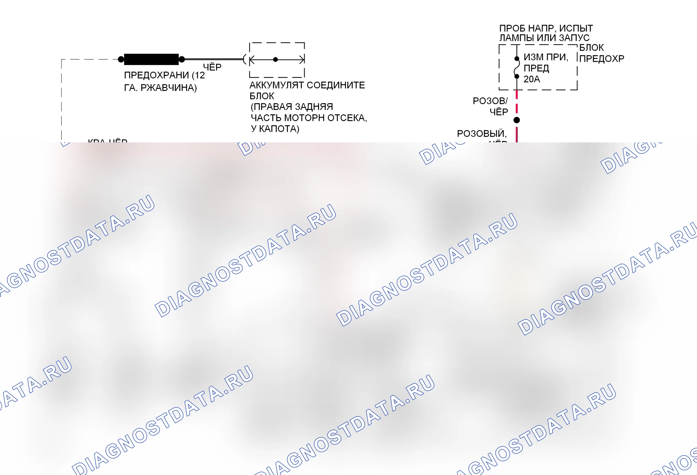 Стартер/генератор 5.7л — 5,7л (VIN K), электросхема генератора — 5,7л (VIN K), электросхема генератора. GMC Cab & Chassis C3500  (1985-2000)