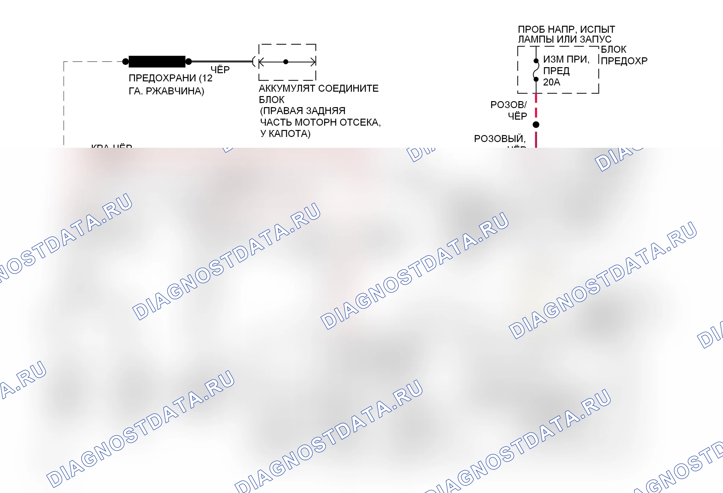 Стартер/генератор 5.7л — 5,7л (VIN K), электросхема генератора — 5,7л (VIN K), электросхема генератора. GMC Cab & Chassis K2500  (1989-2000)