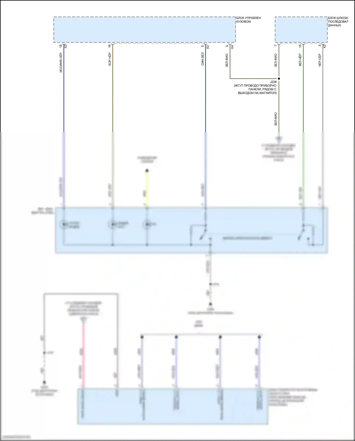 Блок предохранителей и реле — Электросхема блока предохранителей реле — Электросхема блока предохранителей реле (9 из 9). GMC Canyon III (2022-2024)